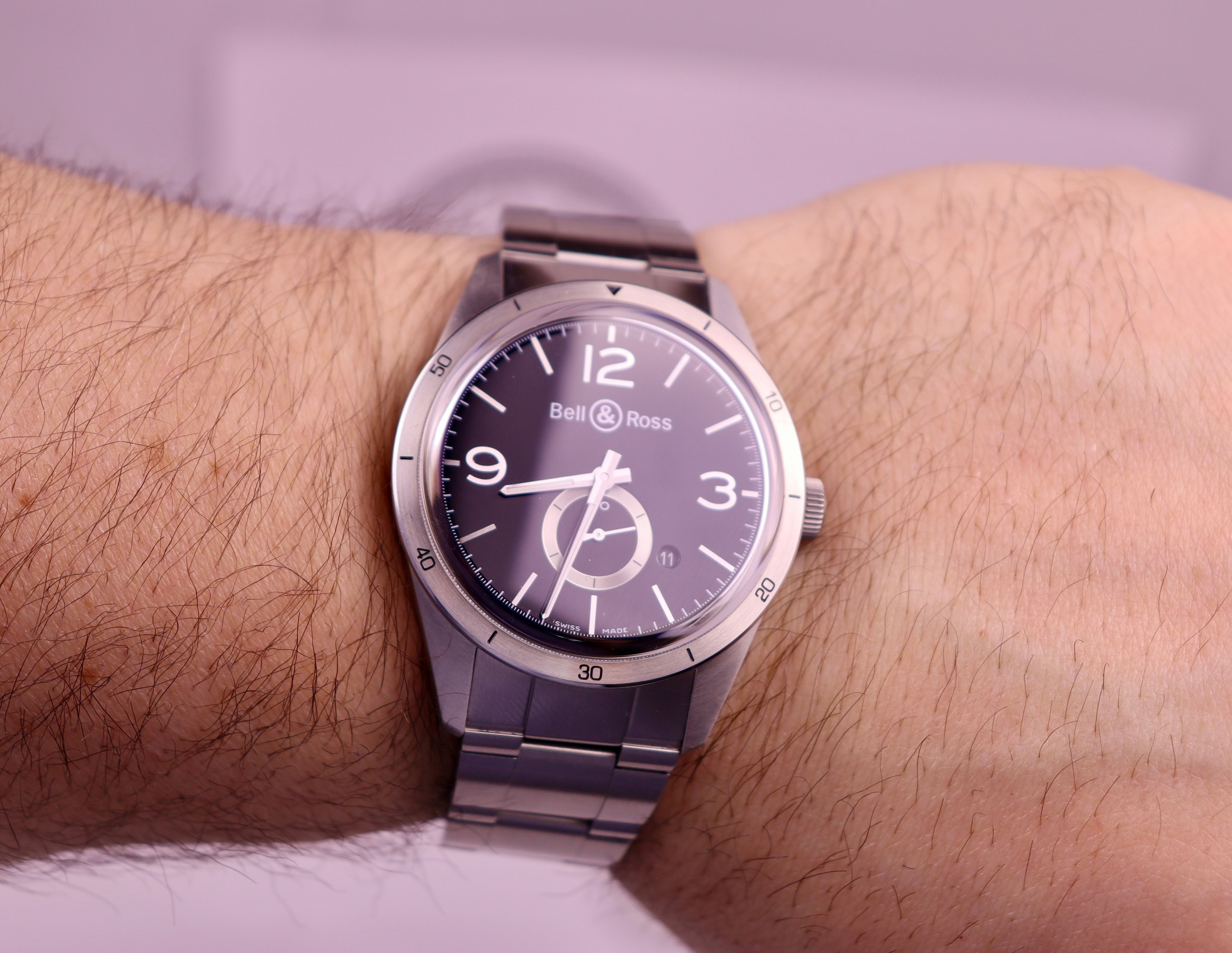 Case #420 — Bell & Ross BR 123 Original Black Ref. BRV123-BL-ST/SST