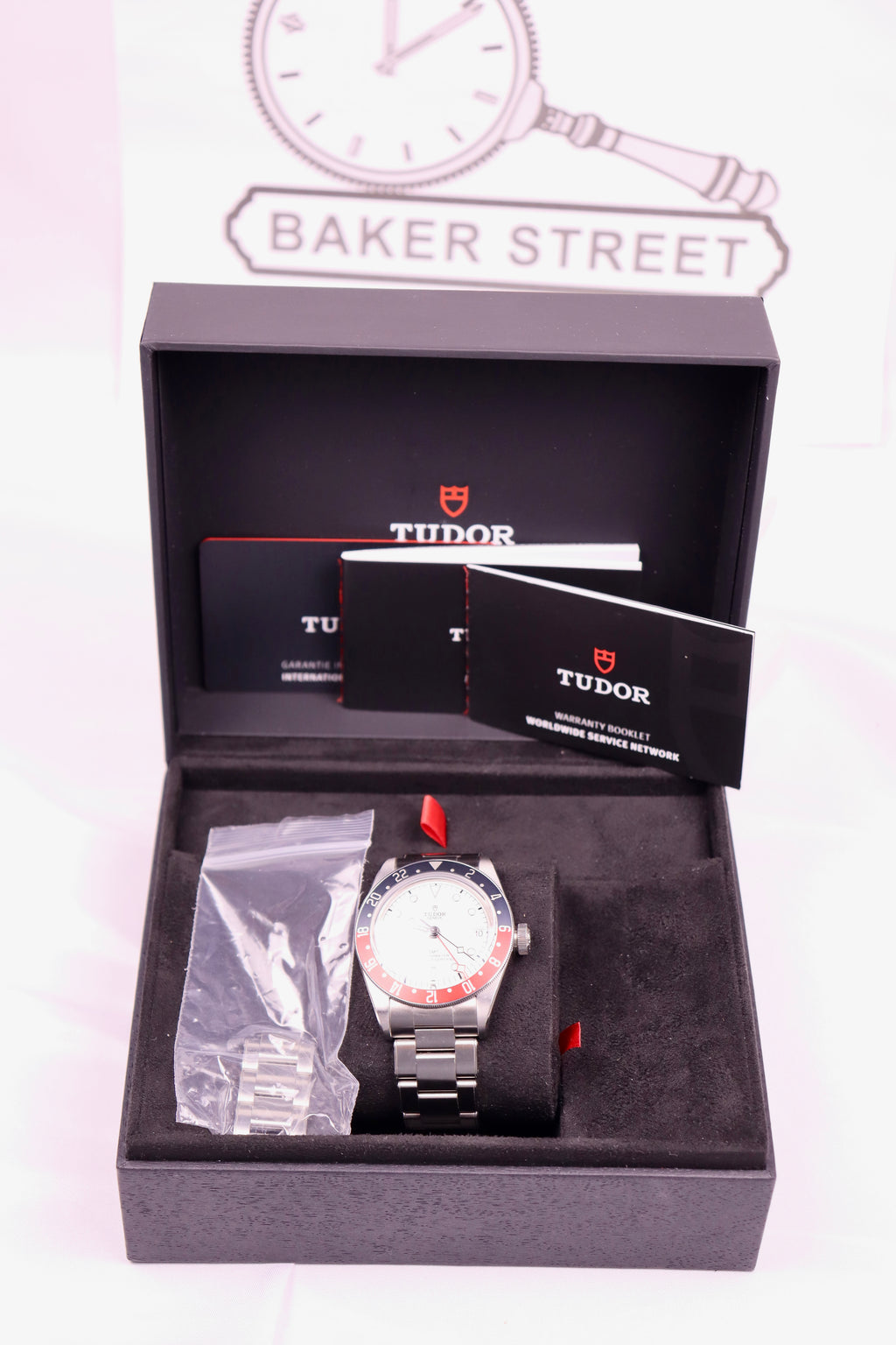 Case #339 — Tudor Black Bay GMT “Opaline” Ref. 79830RB