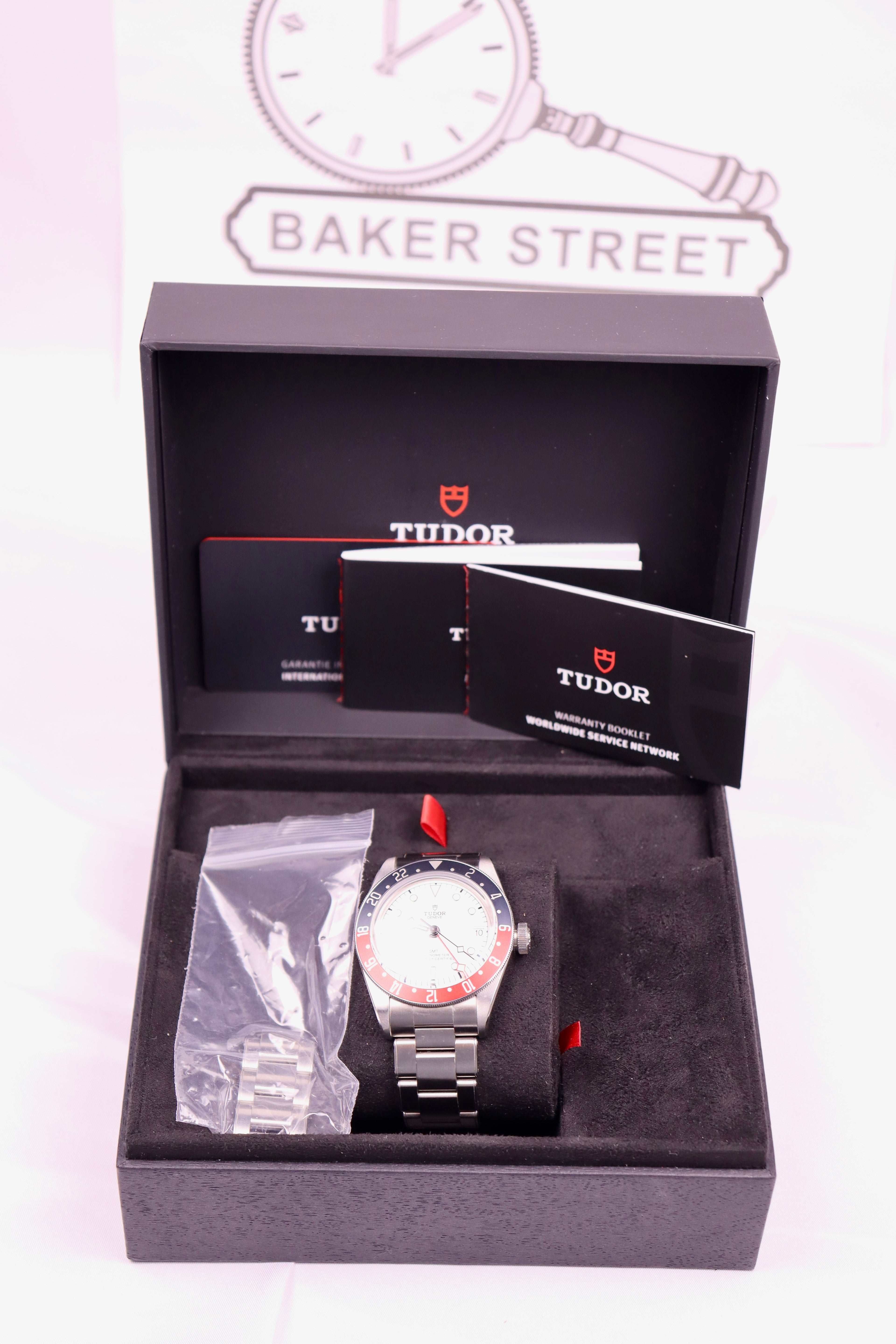 Case #339 — Tudor Black Bay GMT “Opaline” Ref. 79830RB