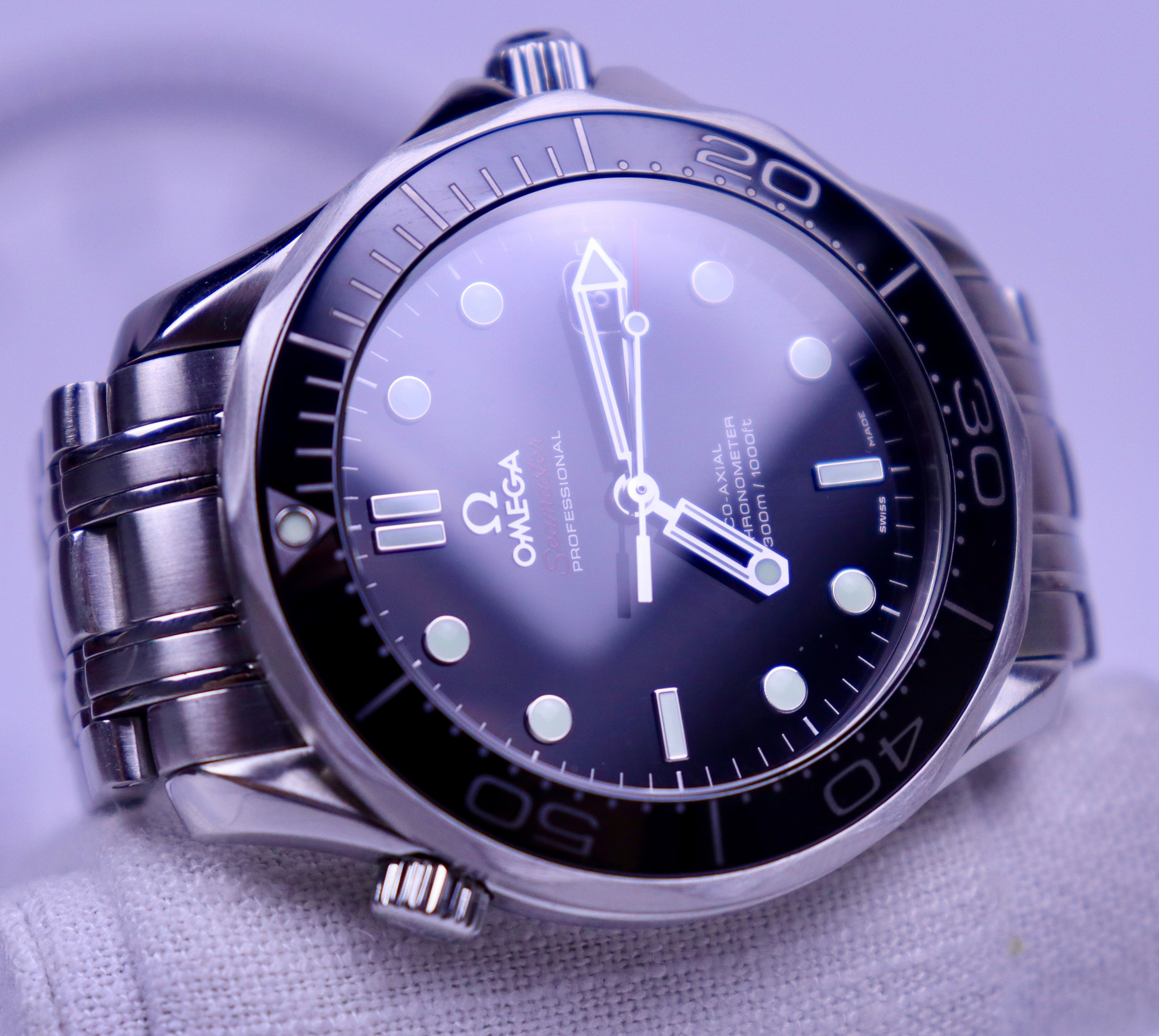 Case #535 — Omega Seamaster Professional Black (No Wave) Ref. 212.30.41.20.01.003