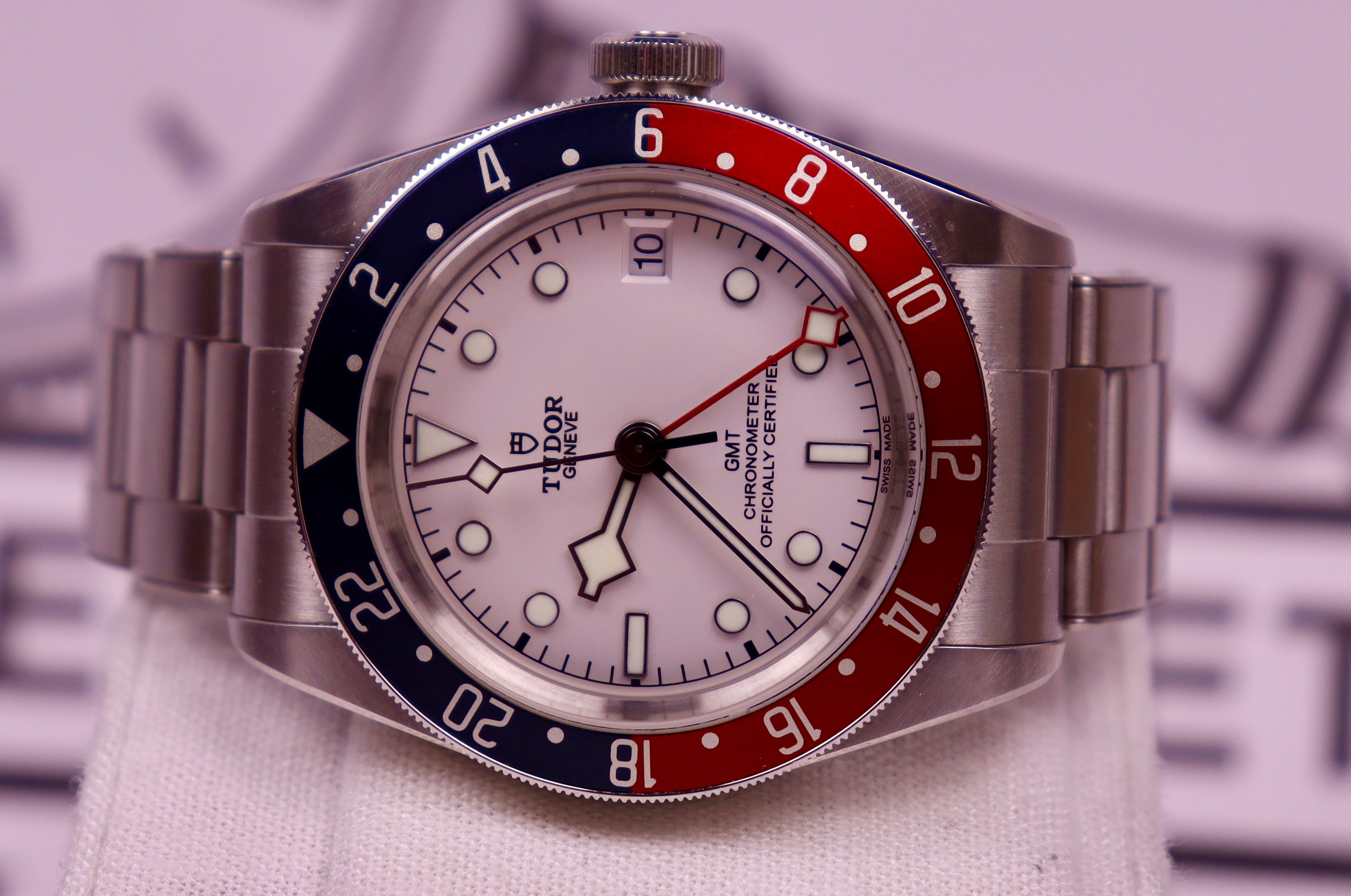 Case #339 — Tudor Black Bay GMT “Opaline” Ref. 79830RB