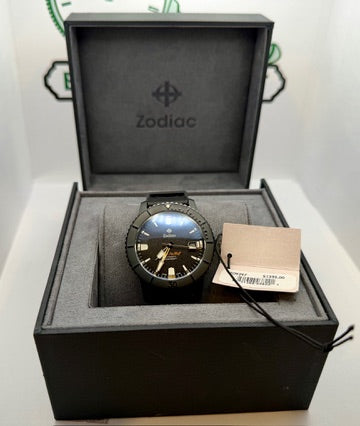 Case #153 — Zodiac Super Sea Wolf Black PVD Ref. Zo9297