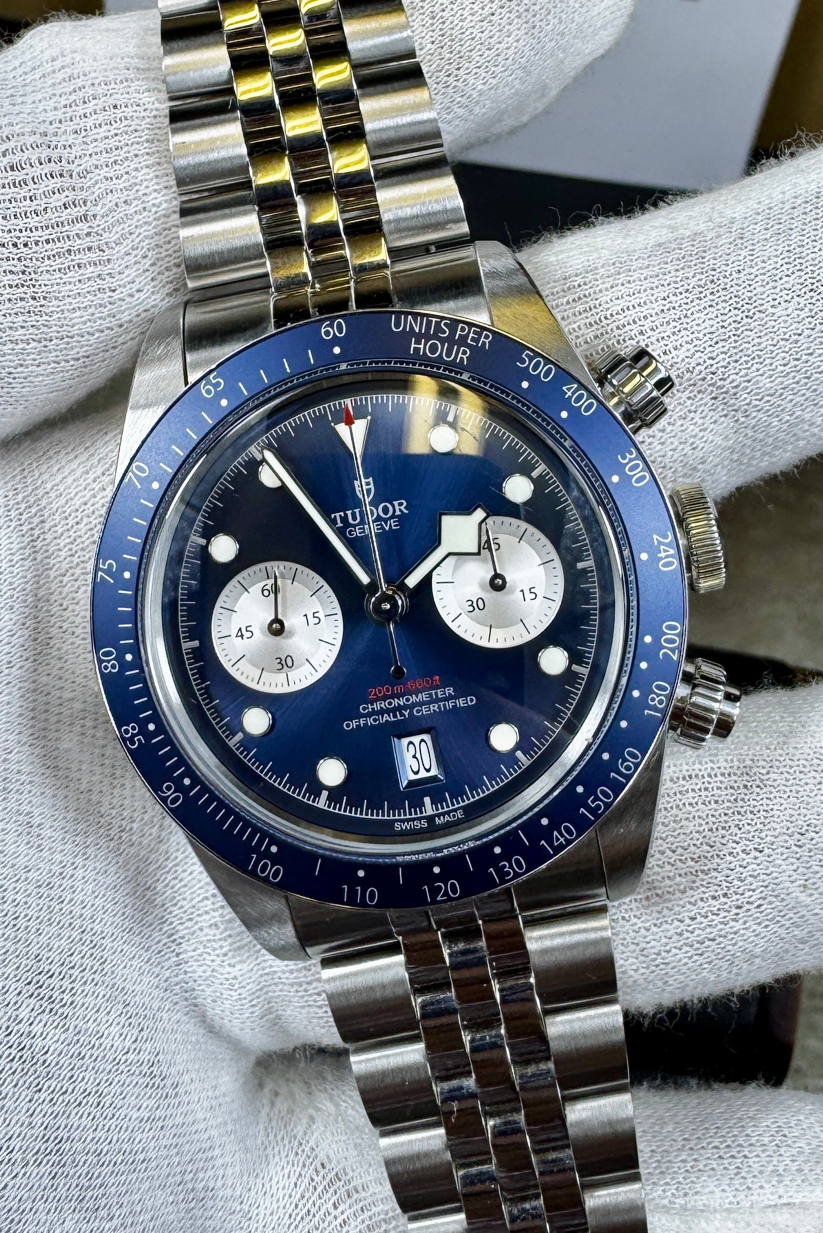 Tudor Black Bay Chrono – Blue Dial - Ref. M79360B-0002