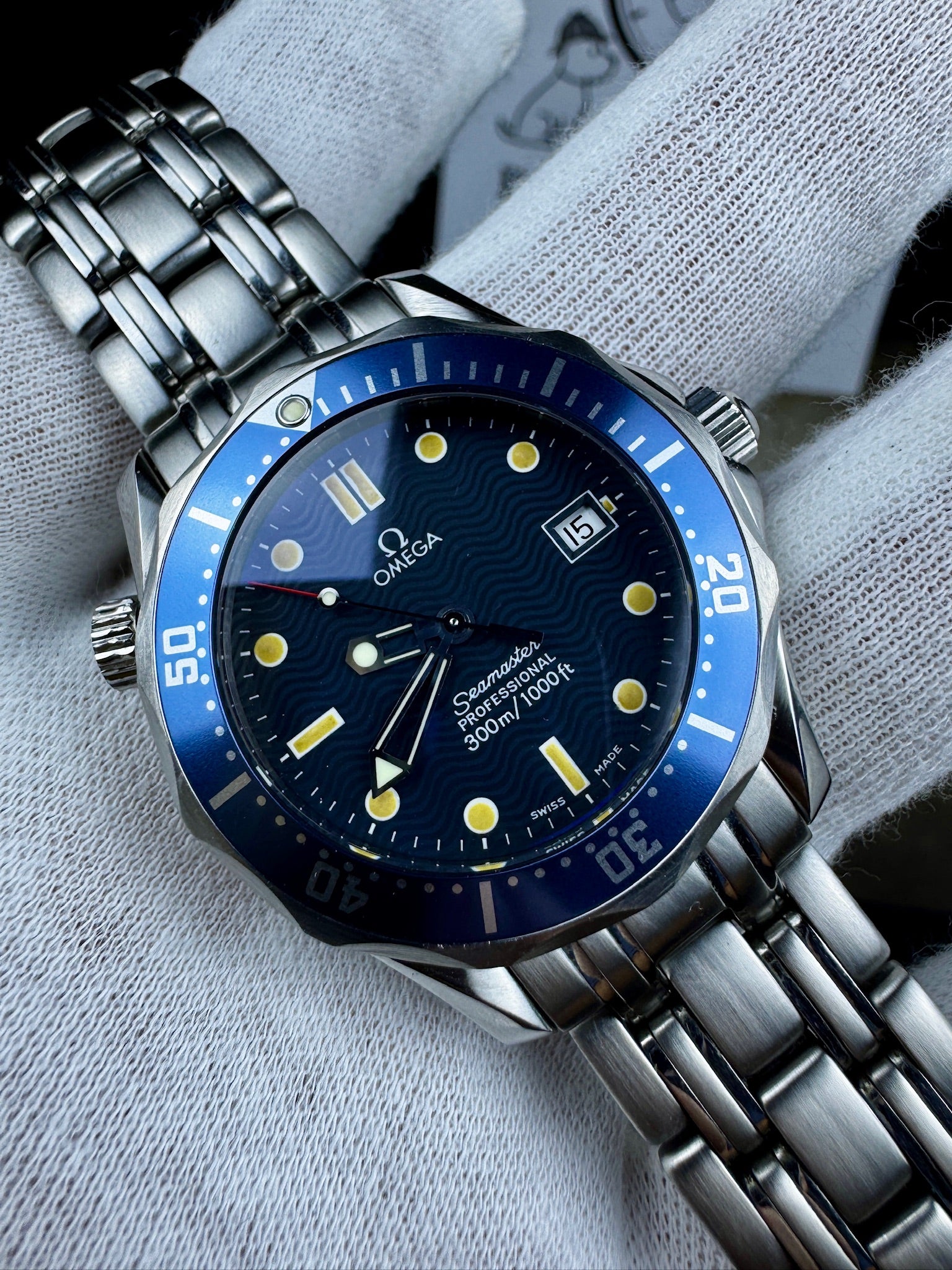 Case #0033 — Pre-Owned Omega Seamaster Professional 300M Quartz (Ref. 2561.80) — Watch Only