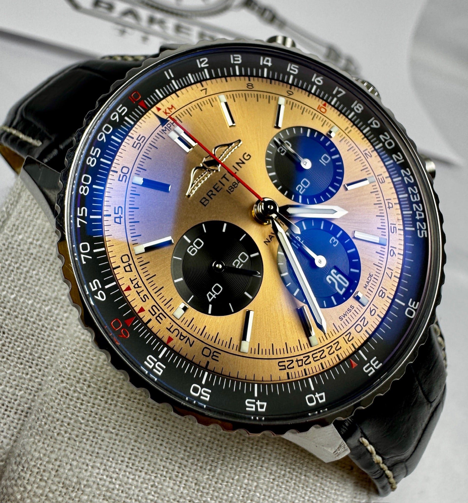 Case #61 — Breitling Navitimer AB0138241K1P1 (Copper Dial)