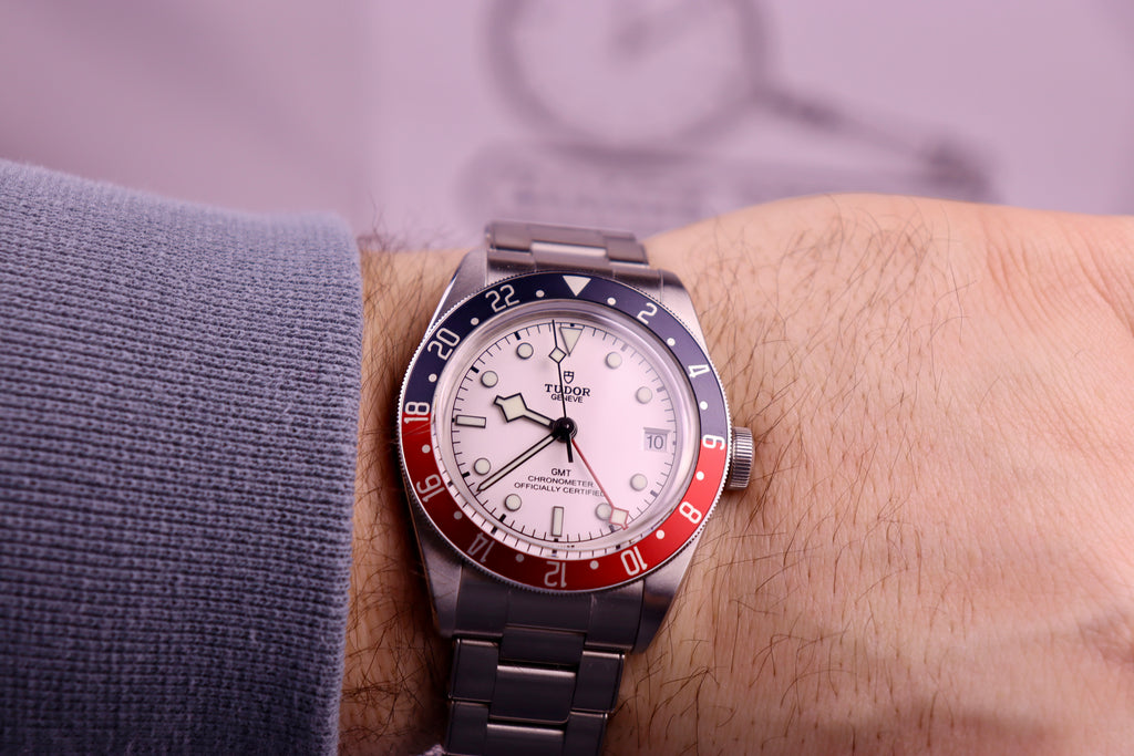 Case #339 — Tudor Black Bay GMT “Opaline” Ref. 79830RB