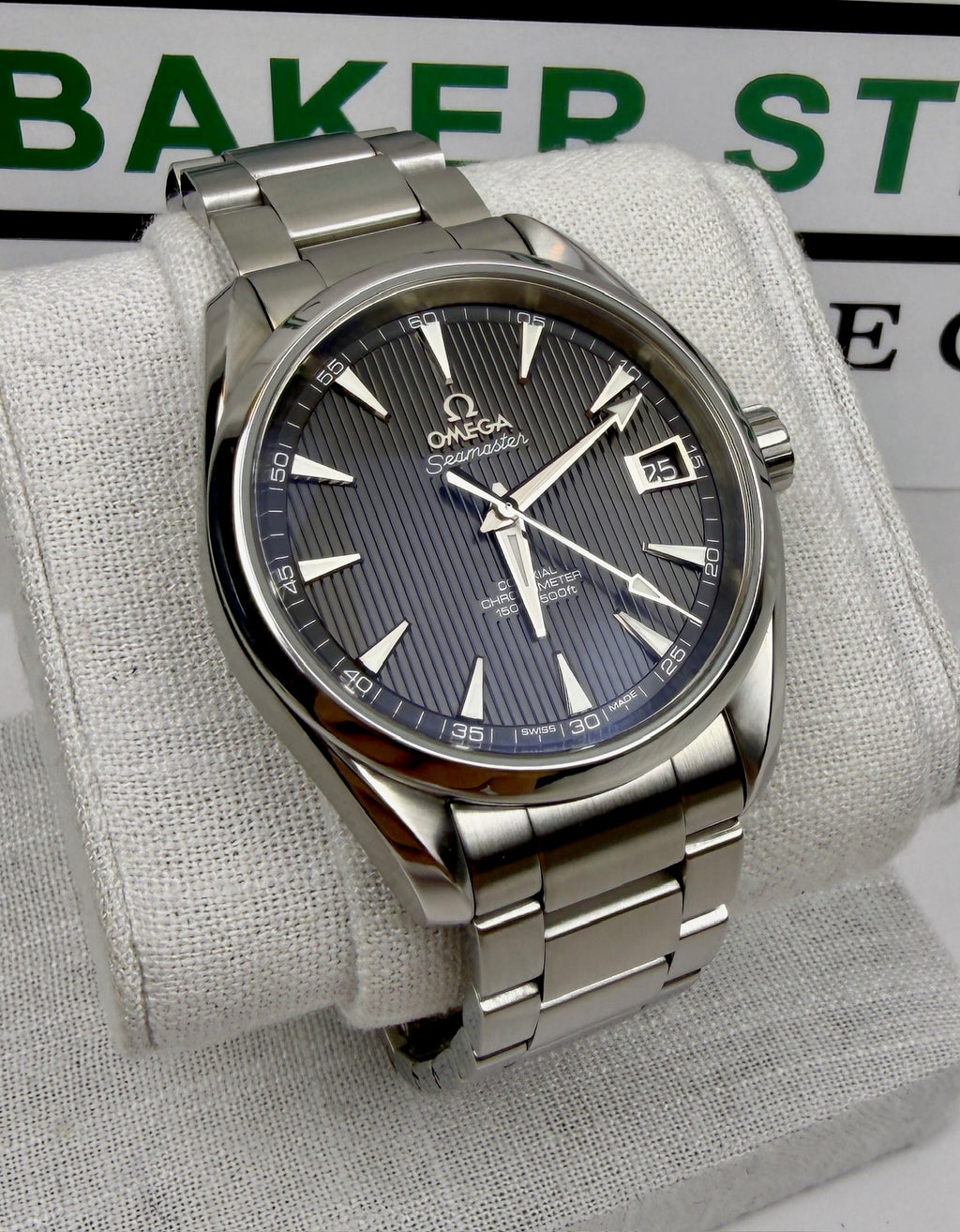 Case #273 — Omega Seamaster Aqua Terra 38.5mm Anthracite Teak Dial