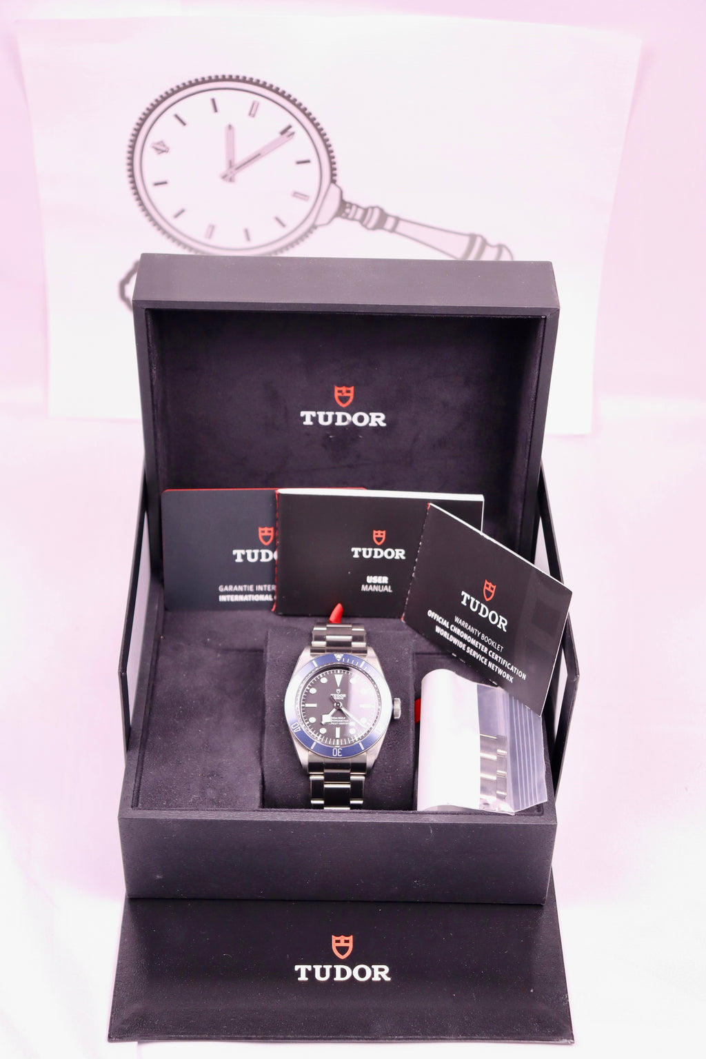 Case #338 — Tudor Heritage Black Bay 41 Blue Ref. 79230B