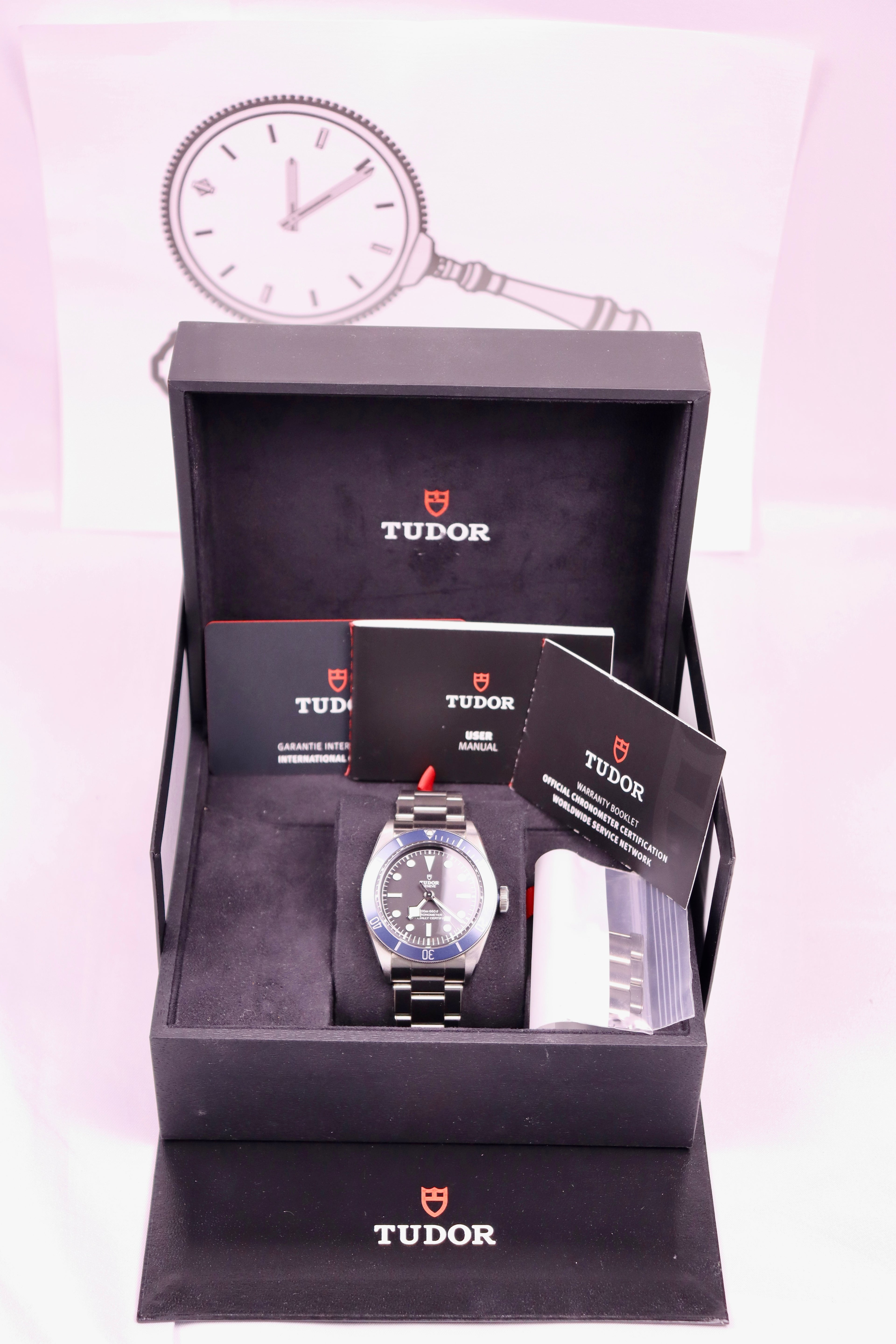 Case #338 — Tudor Heritage Black Bay 41 Blue Ref. 79230B