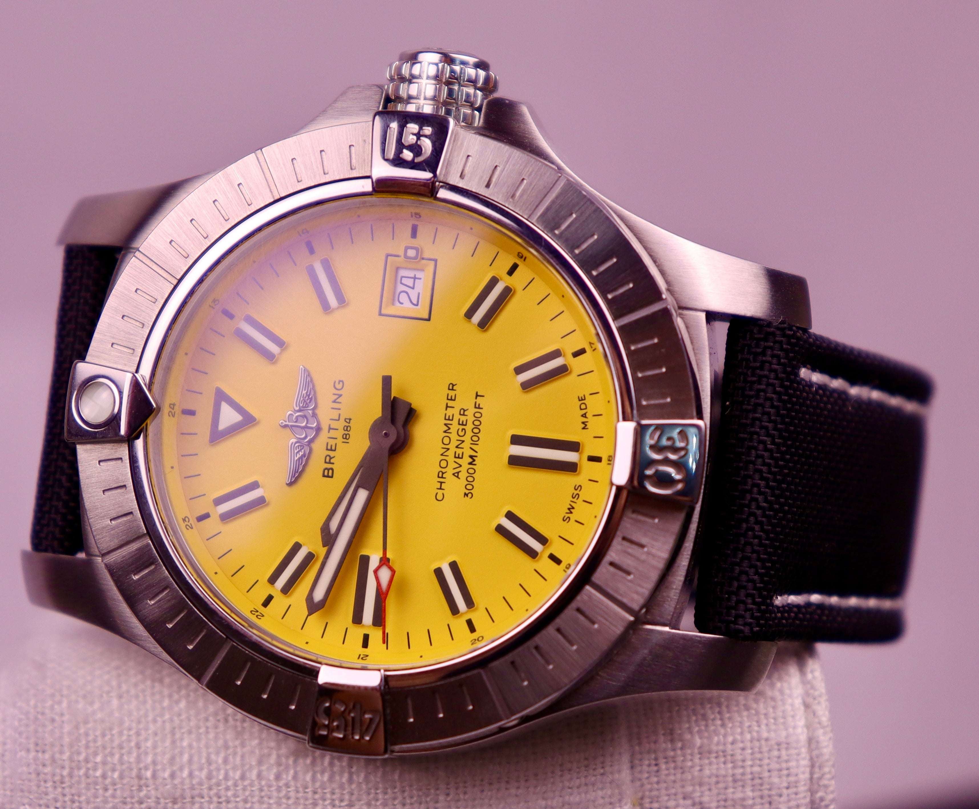 Case #552 — Breitling Avenger Seawolf Ref. A17319101I1X1