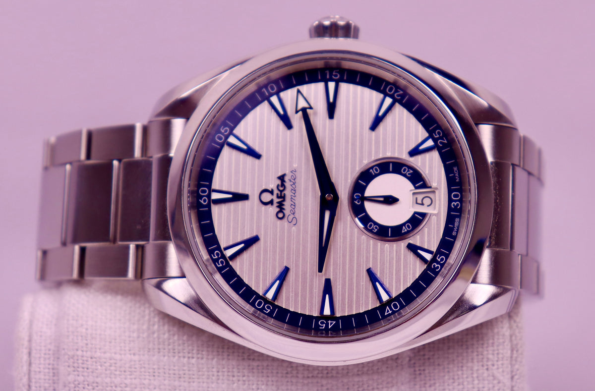 Case #713 — Omega Seamaster Aqua Terra - Small Seconds Ref. 220.10.41.21.02.004