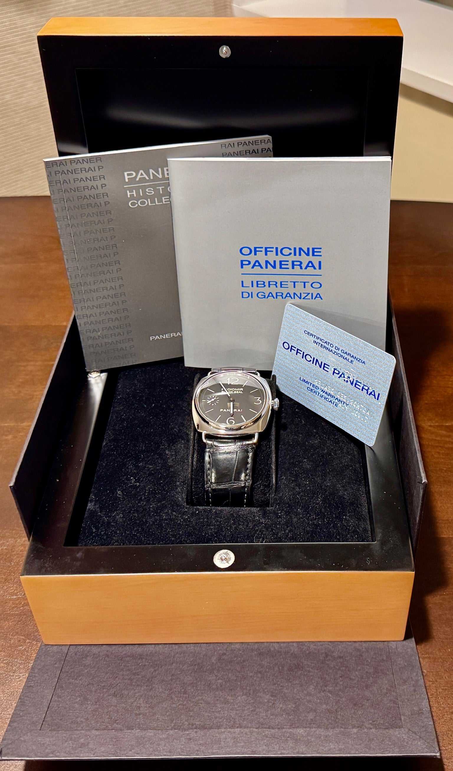 Pre-Owned Panerai Radiomir Black Seal (Ref. PAM00183)