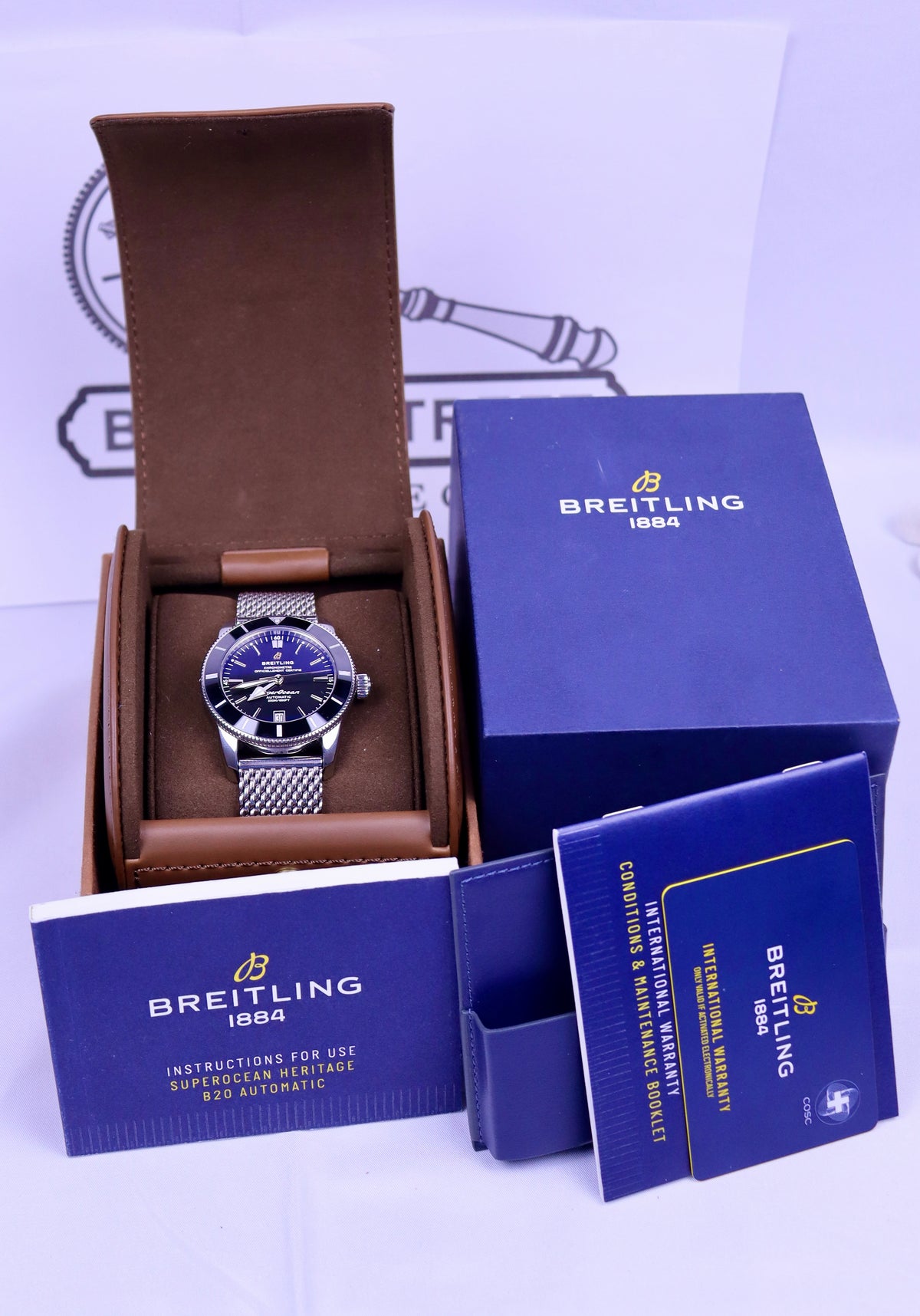 Case #699 — Breitling Superocean Heritage II (42MM Black) Ref. AB2010121B1A1