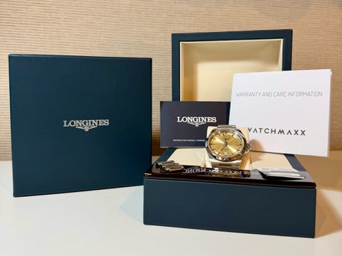 Case #122 — Longines Conquest 38mm “Champagne Dial” Ref. L3.720.4.62.6