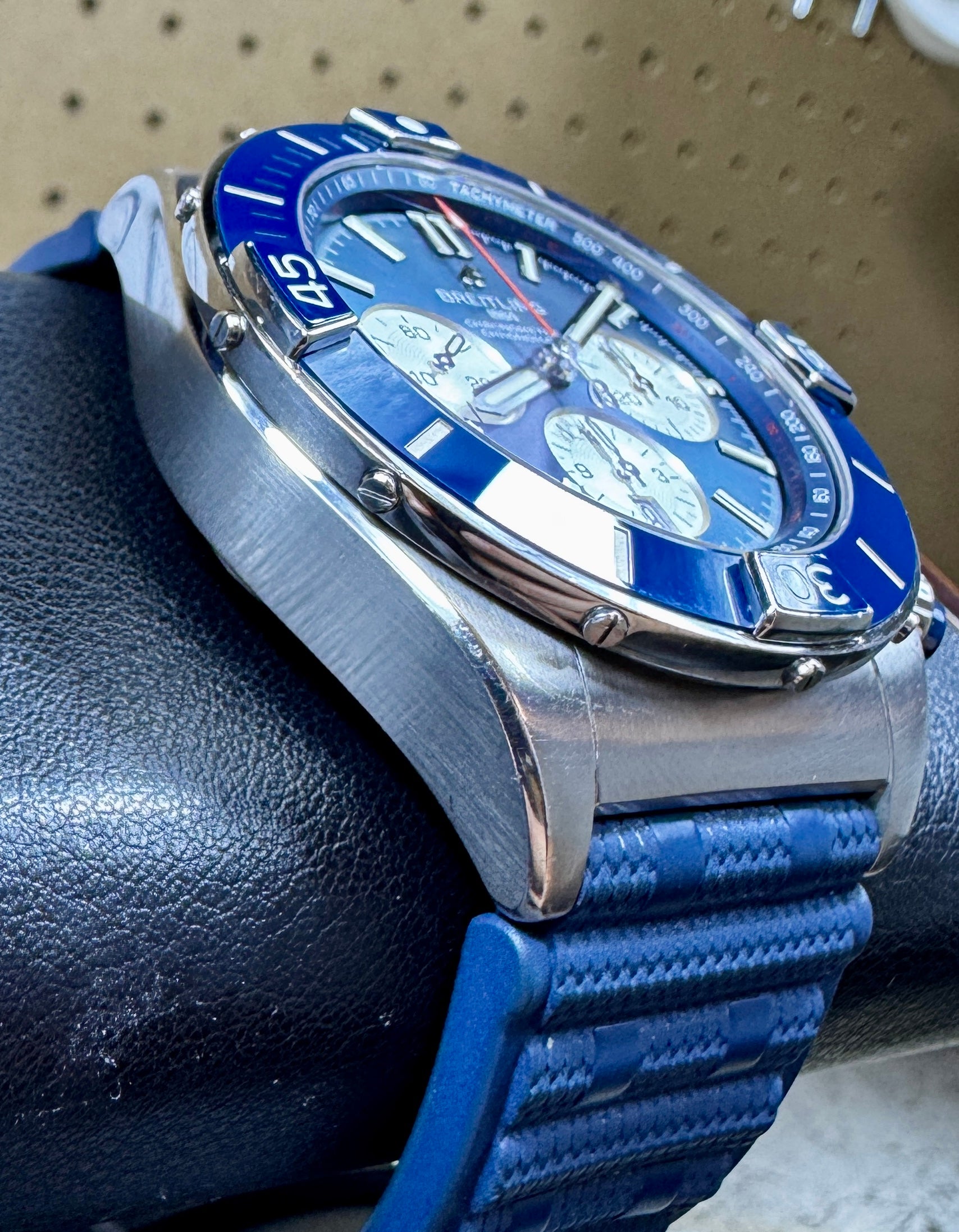 Pre-Owned Breitling Super Chronomat B01 44 – Blue Dial - Ref. AB0136161C1S1-PO