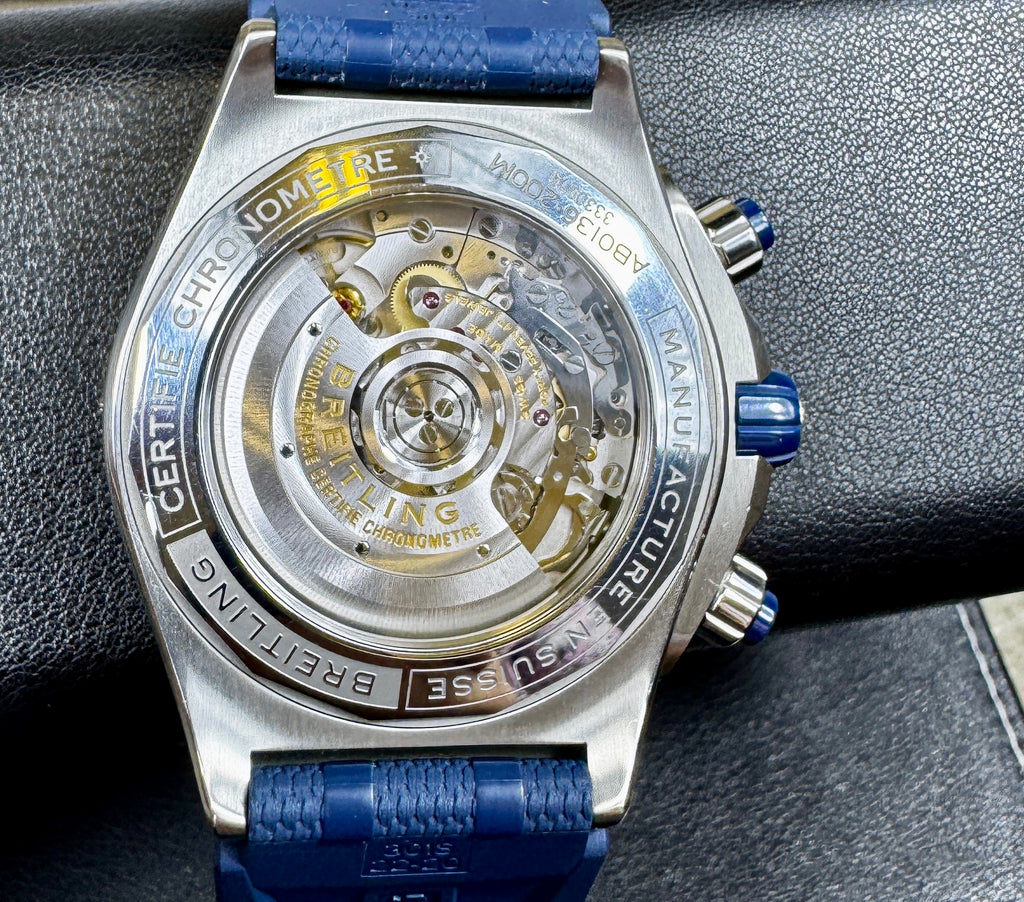 Pre-Owned Breitling Super Chronomat B01 44 – Blue Dial - Ref. AB0136161C1S1-PO