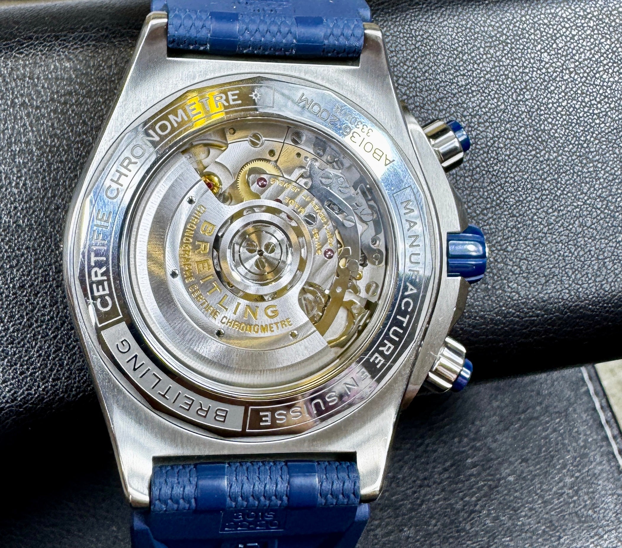 Pre-Owned Breitling Super Chronomat B01 44 – Blue Dial - Ref. AB0136161C1S1-PO