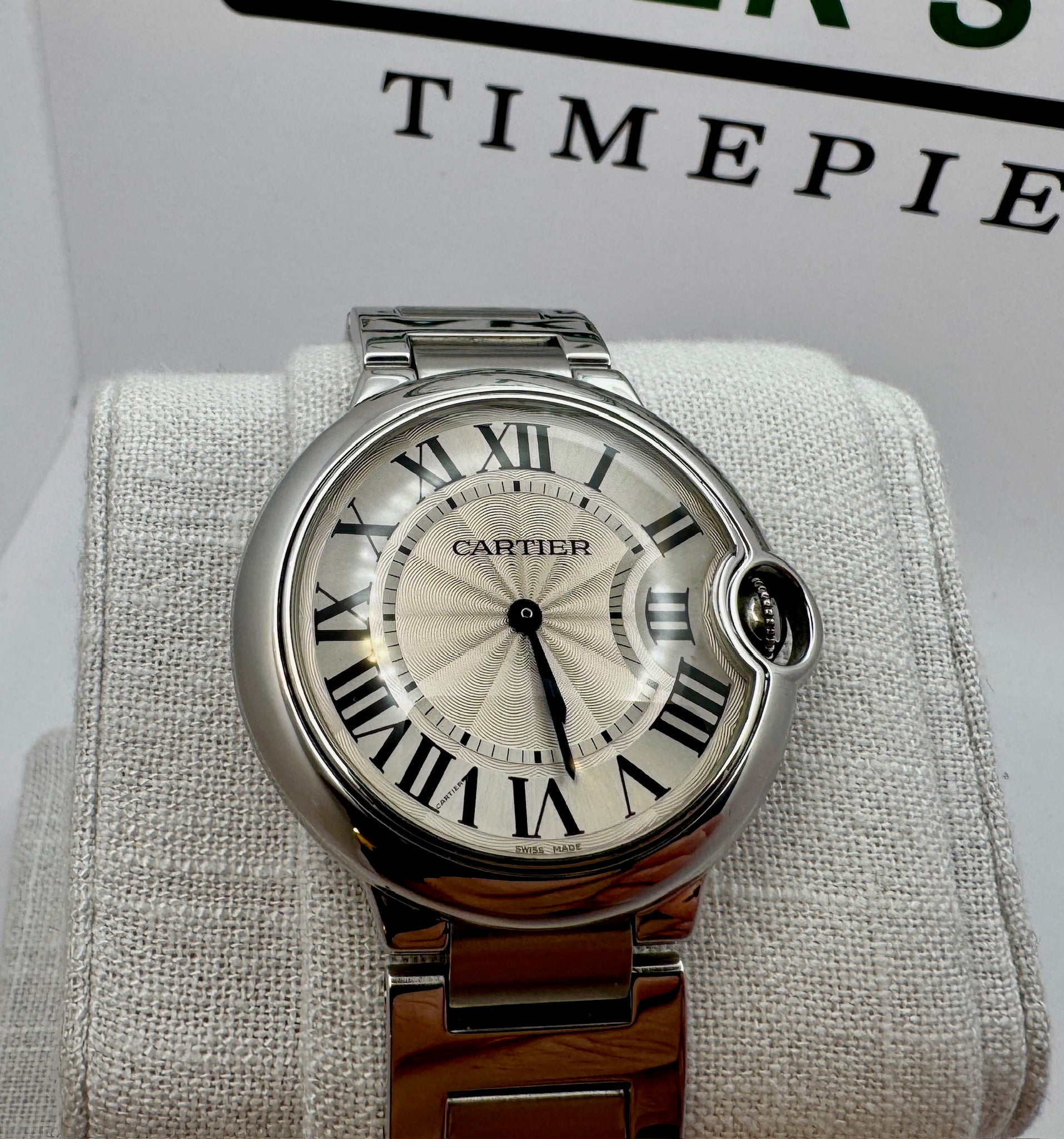 Case #119 — Cartier Ballon Bleu 36mm Quartz Ref. W69011Z4