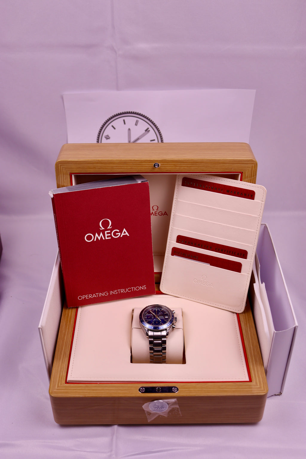 Case #288 — Omega Speedmaster Date Blue Ref. 3212.80.00