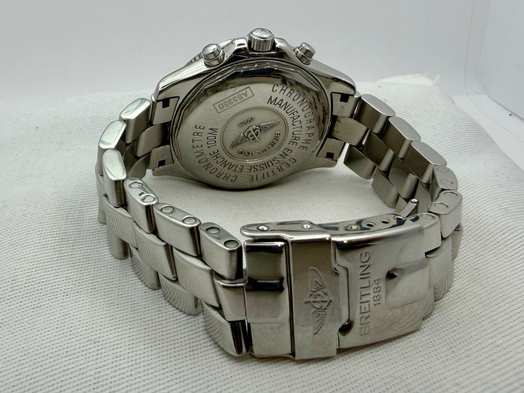 Case #101: Breitling Chronograph A53350 – Quartz