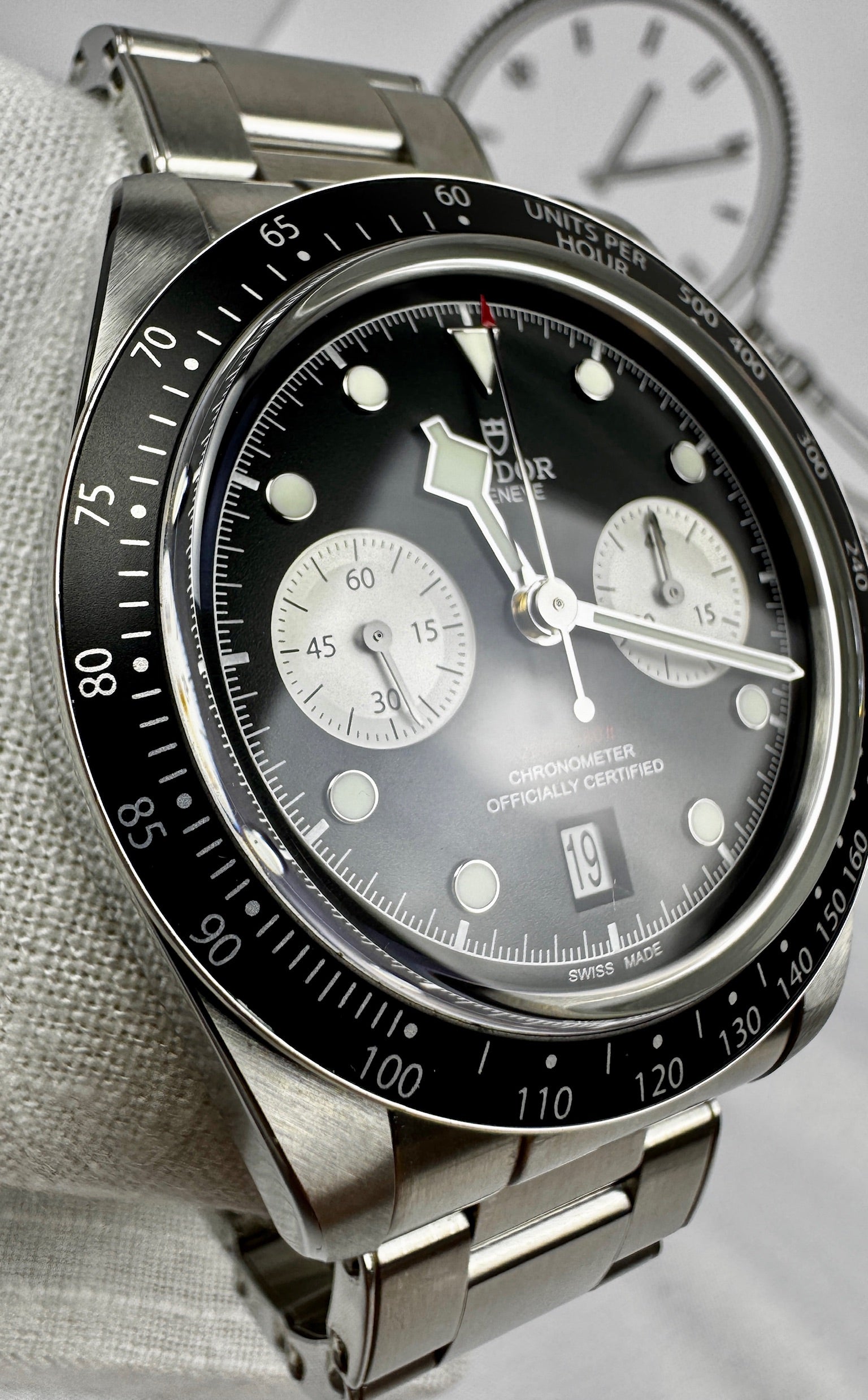 Case #58-  Pre-Owned Tudor Black Bay Chronograph Ref. M79360N —