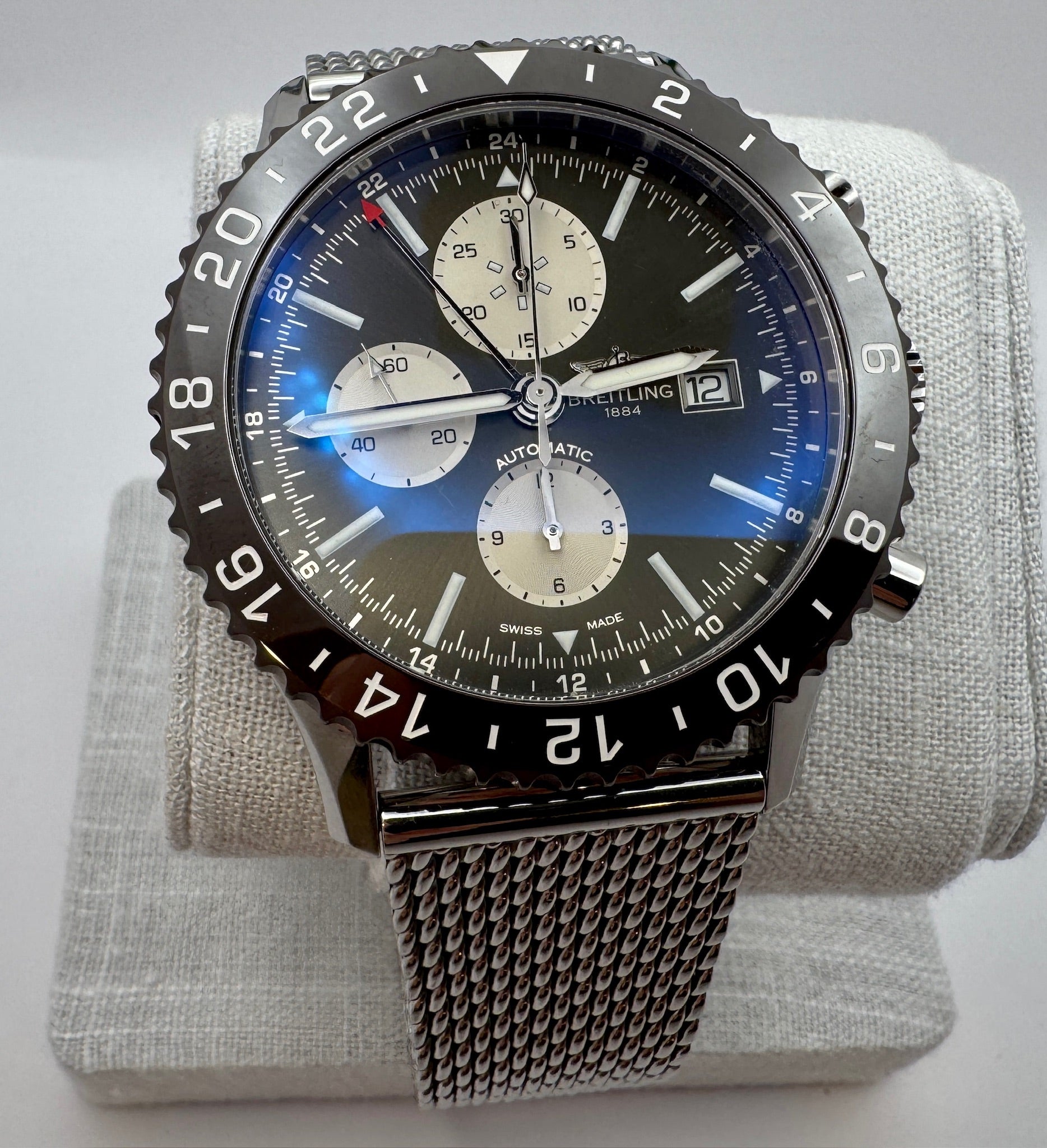 Case #82 – Breitling Chronoliner Y2431016 "Chocolate Brown"