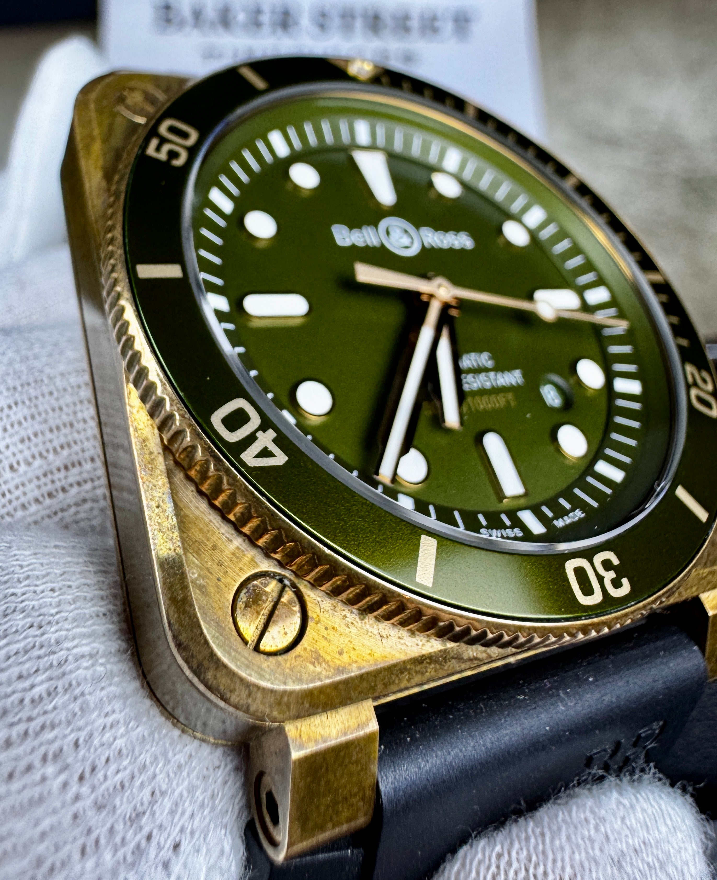 Bell & Ross Diver Bronze Green - Ref. BR0392-D-G-BR/SCA - Limited Edition