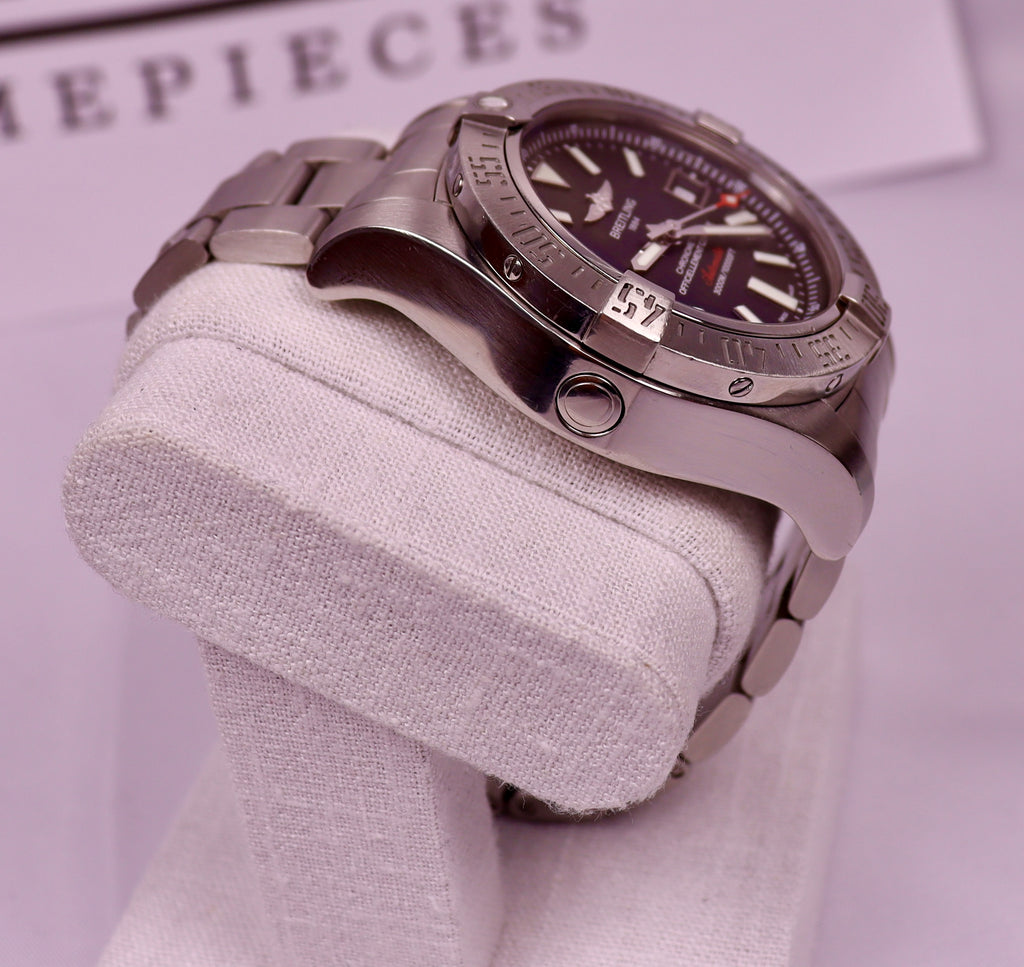 Case #342 — Breitling Avenger Seawolf Black Ref. A17331