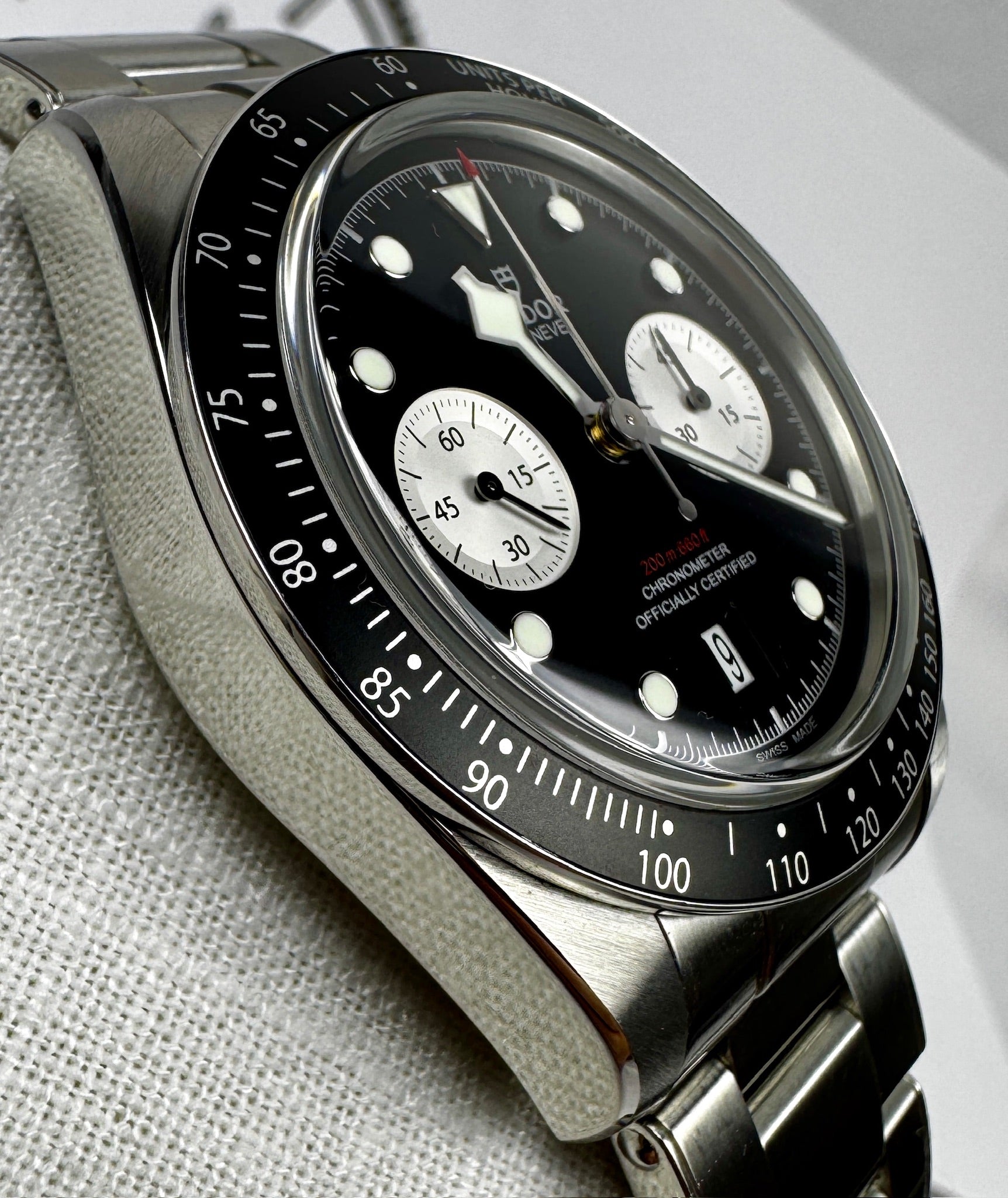 Case #58-  Pre-Owned Tudor Black Bay Chronograph Ref. M79360N —