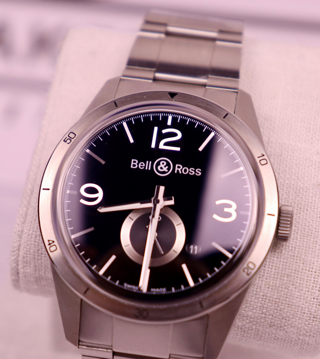 Case #420 — Bell & Ross BR 123 Original Black Ref. BRV123-BL-ST/SST