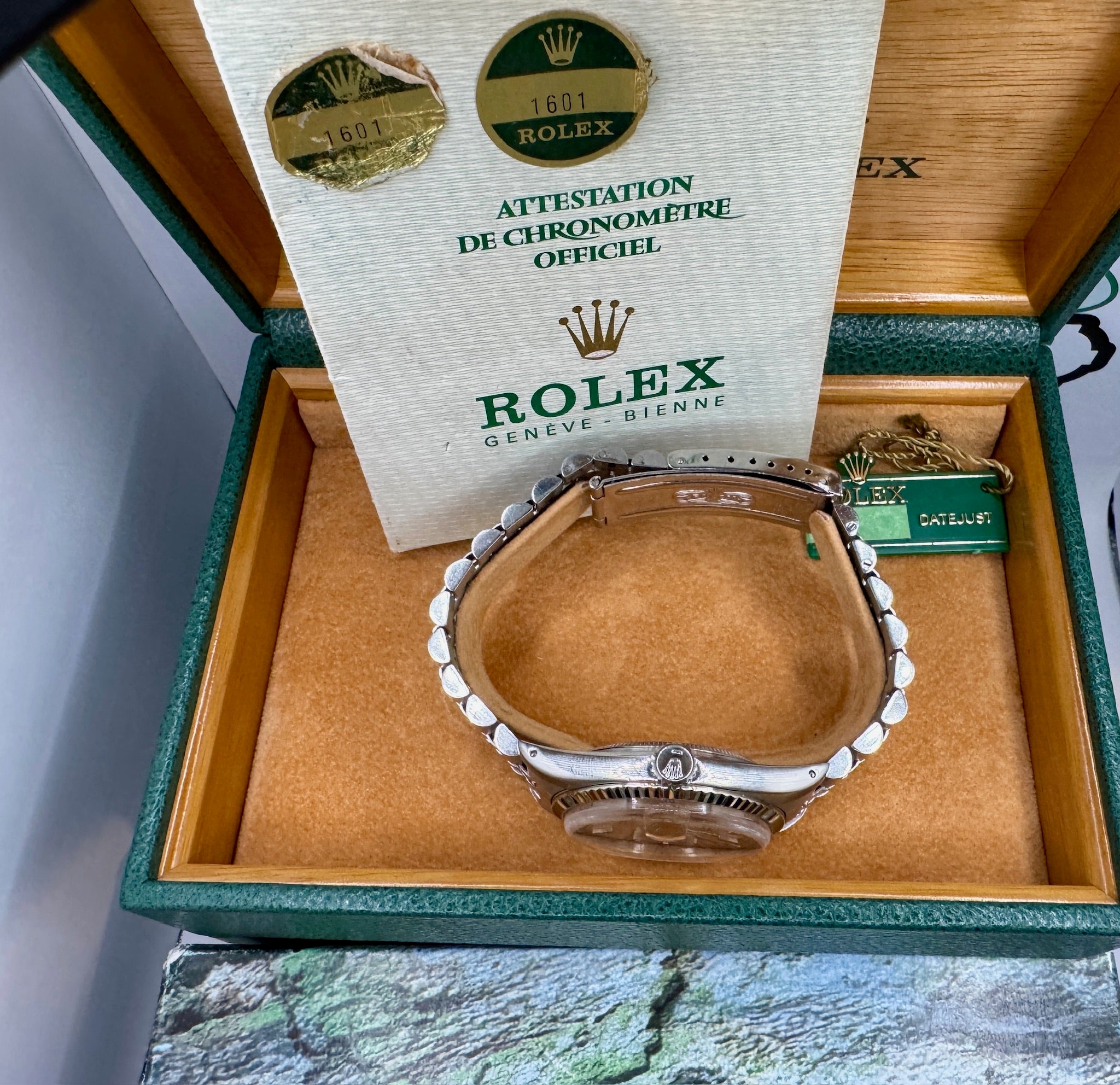 Case #65 — Rolex Datejust 1601 (1973) — Silver Dial - Tons of Provenance