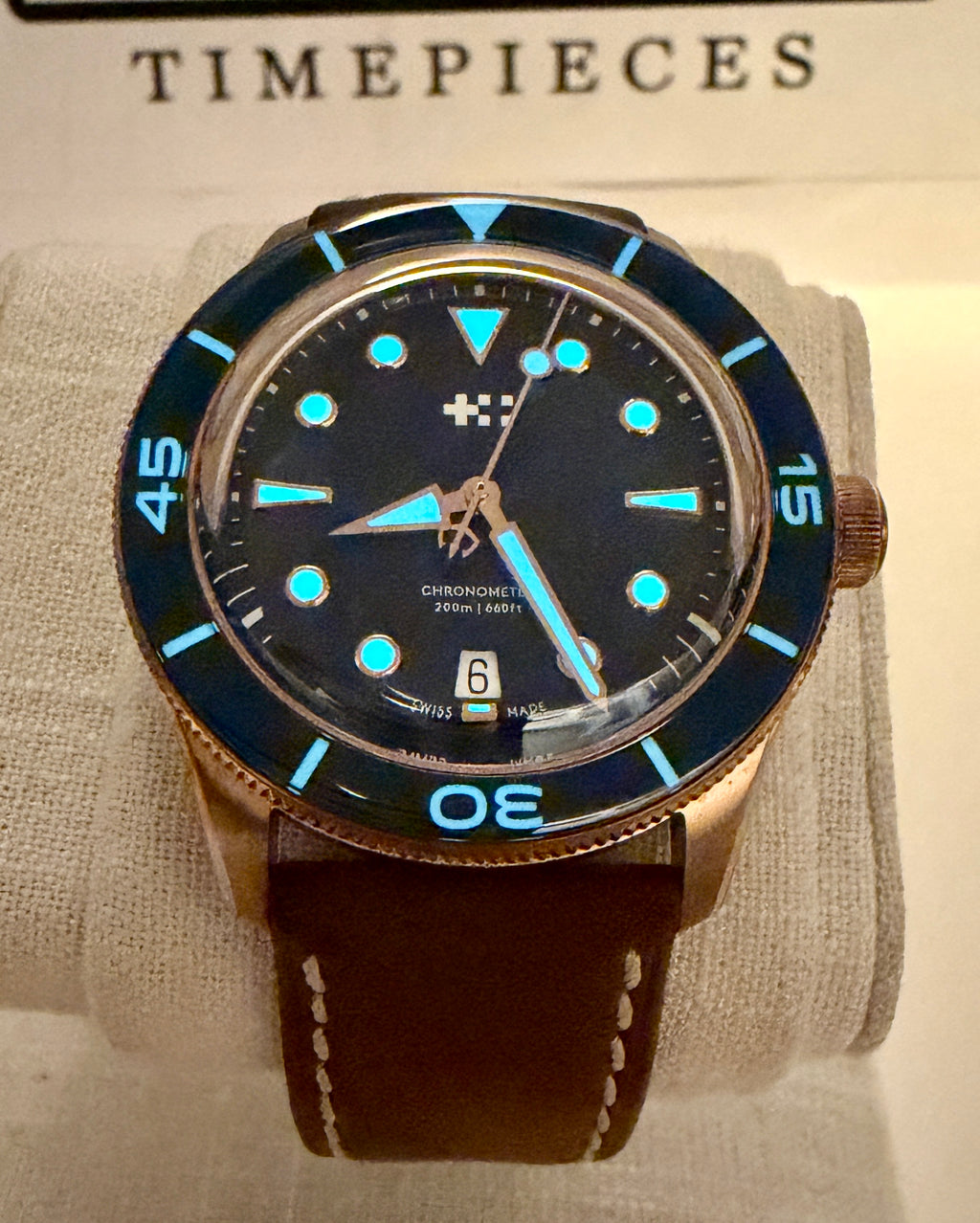 Case #583 — Christopher Ward C65 Aquitaine Bronze Ref. C65-41ADC2-B0BB0-RB