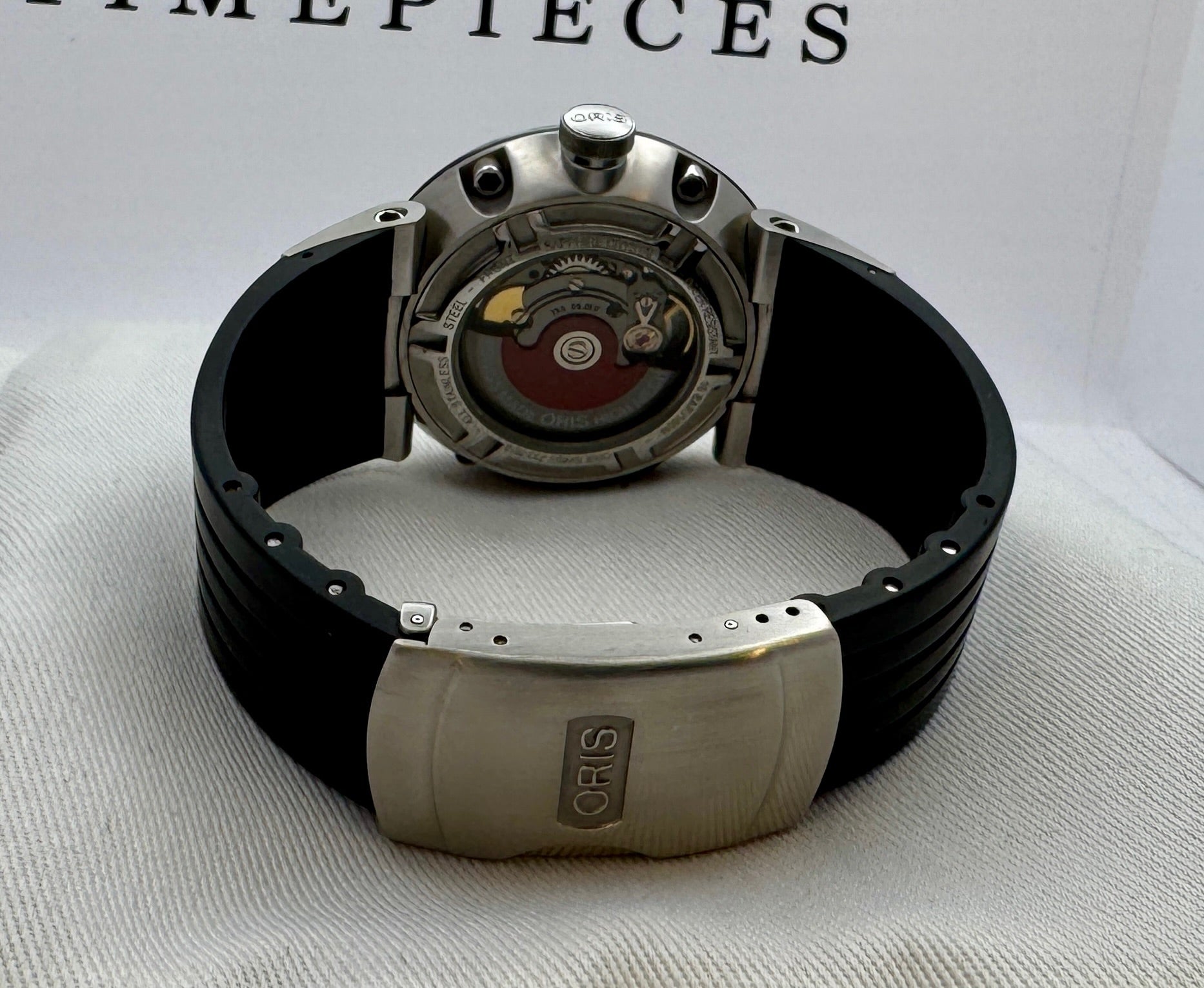 Case #91: Oris WilliamsF1 Skeleton Engine Date Ref. 01 733 7613 4114-07 4 24 44