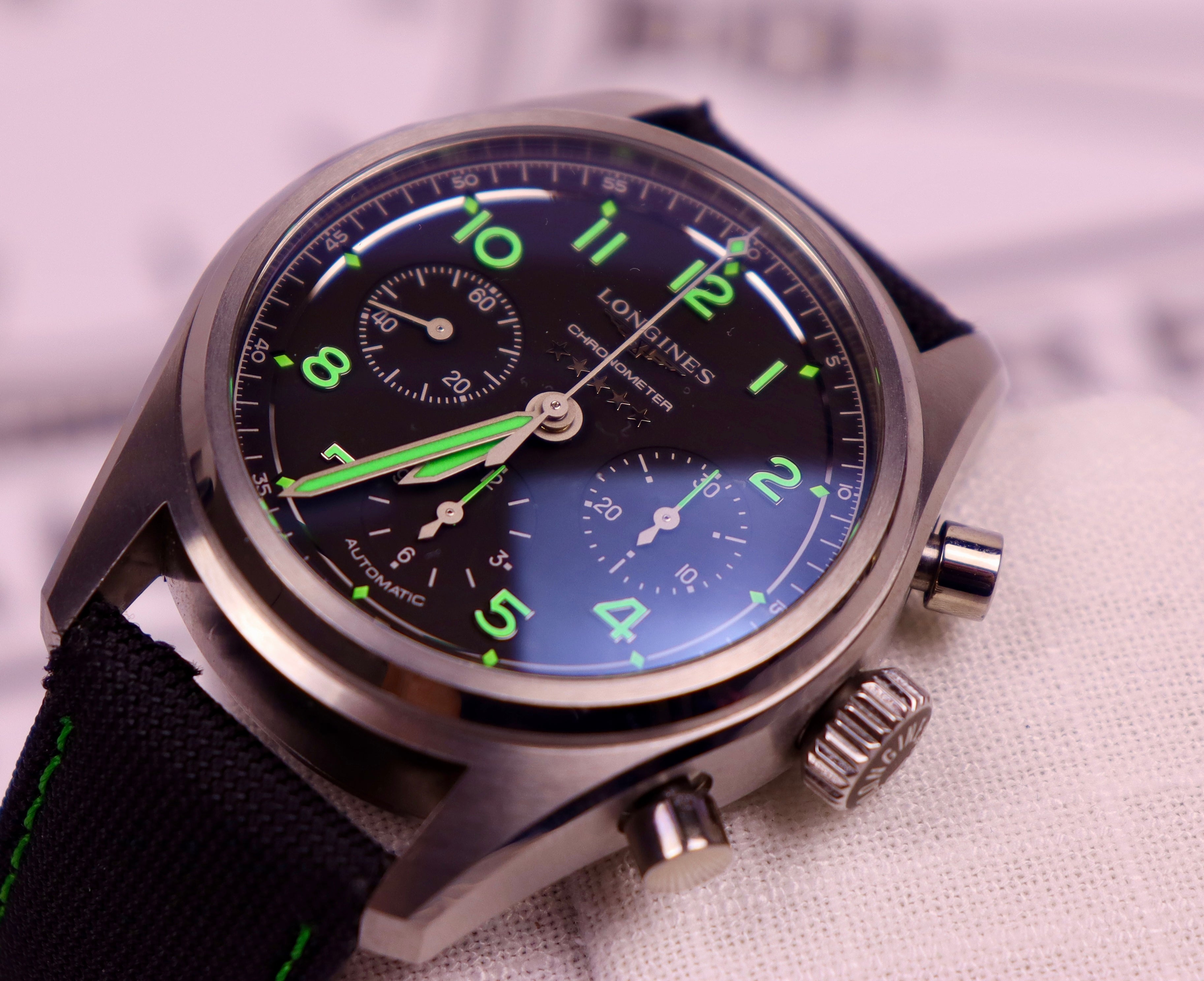 Case #103: Longines Spirit Chronograph - 
Reference: L3.829.1.53.2