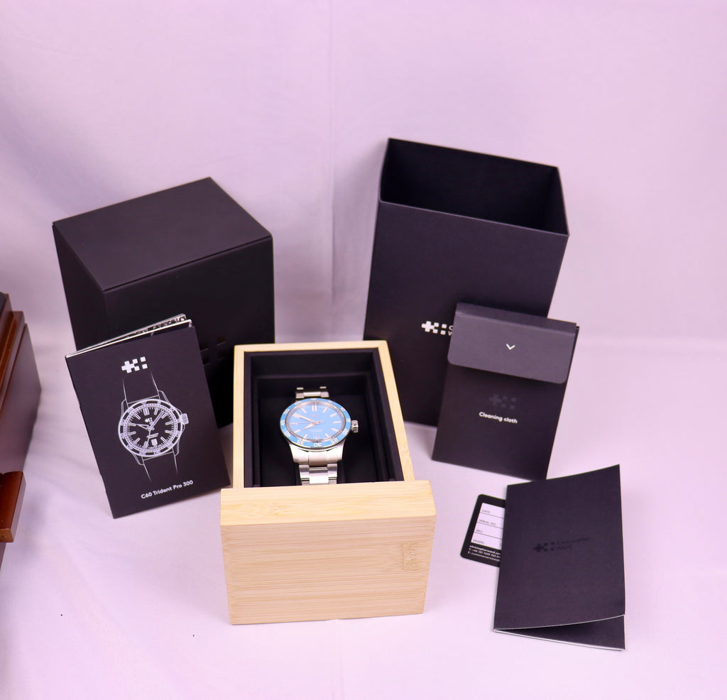 Case #346 — Christopher Ward C60 Trident Pro 300 Ref. C60-42ADA31S0BB2