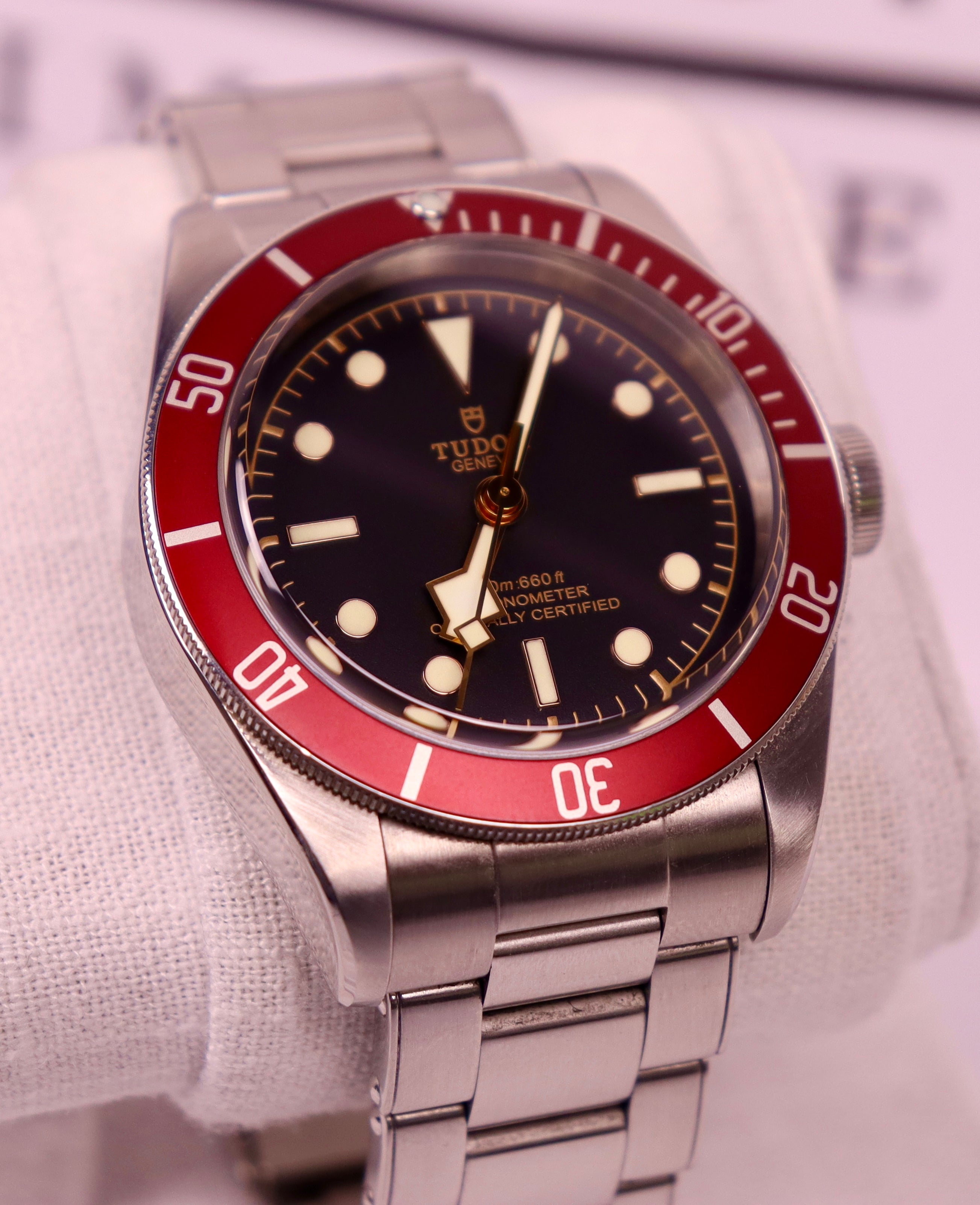 Case #386 — Tudor Black Bay 41 Red Ref. 79230R