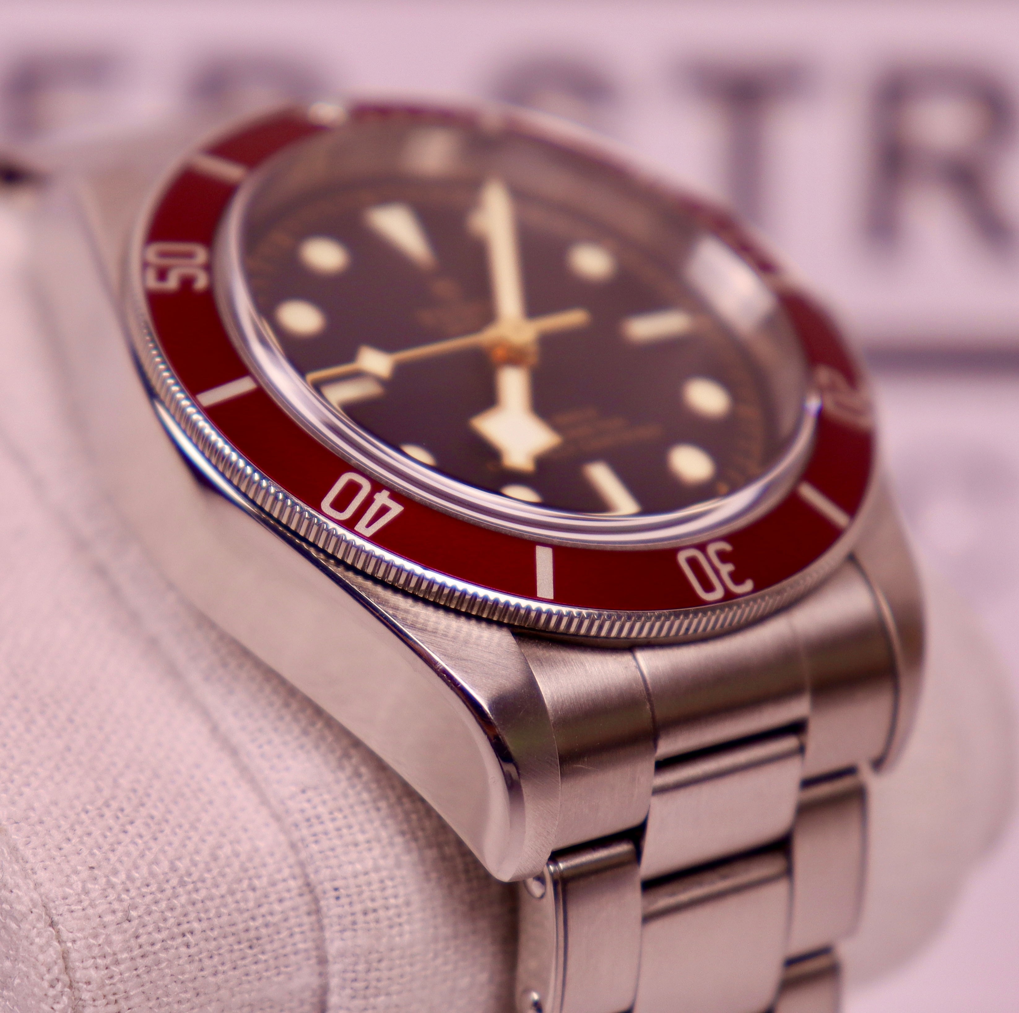 Case #386 — Tudor Black Bay 41 Red Ref. 79230R