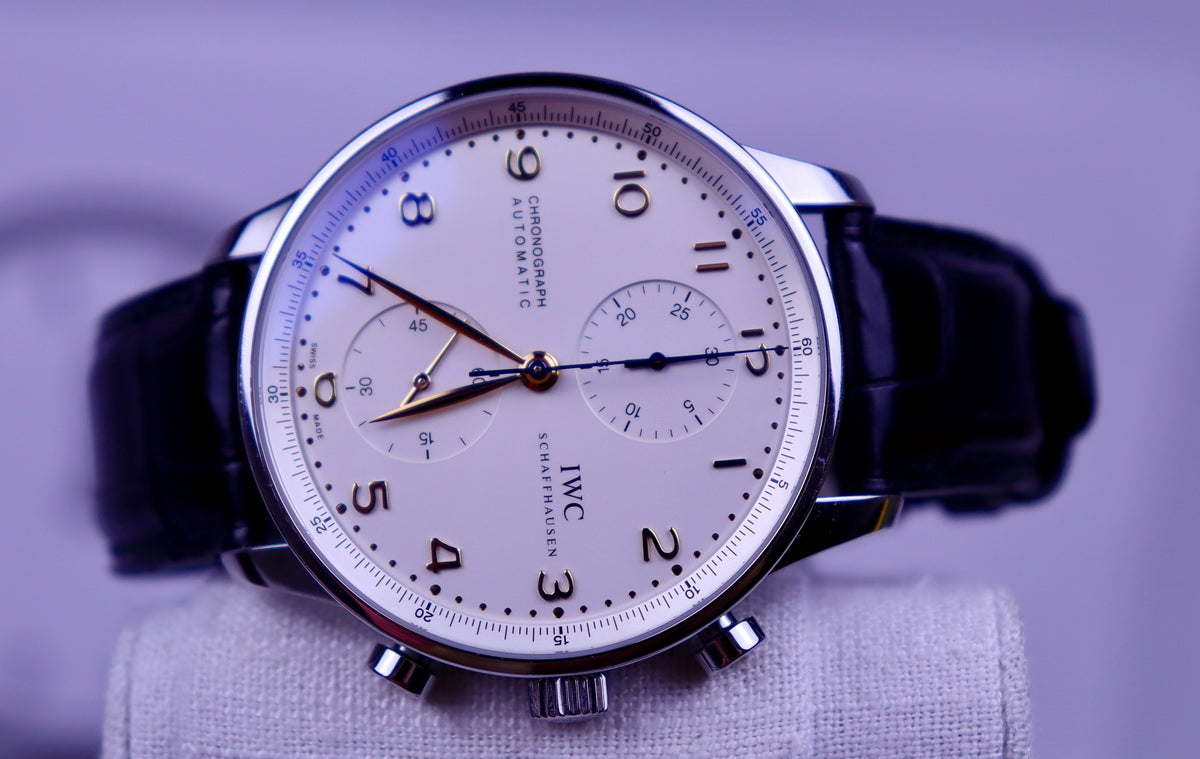 Case #675 — International Watch Company Portuguese Chronograph Ref. IW371401