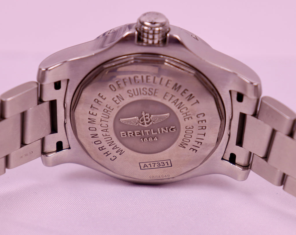 Case #342 — Breitling Avenger Seawolf Black Ref. A17331