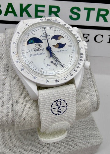 Case #269 — Omega × Swatch MoonSwatch “Mission to Earthphase – Moonshine Gold”