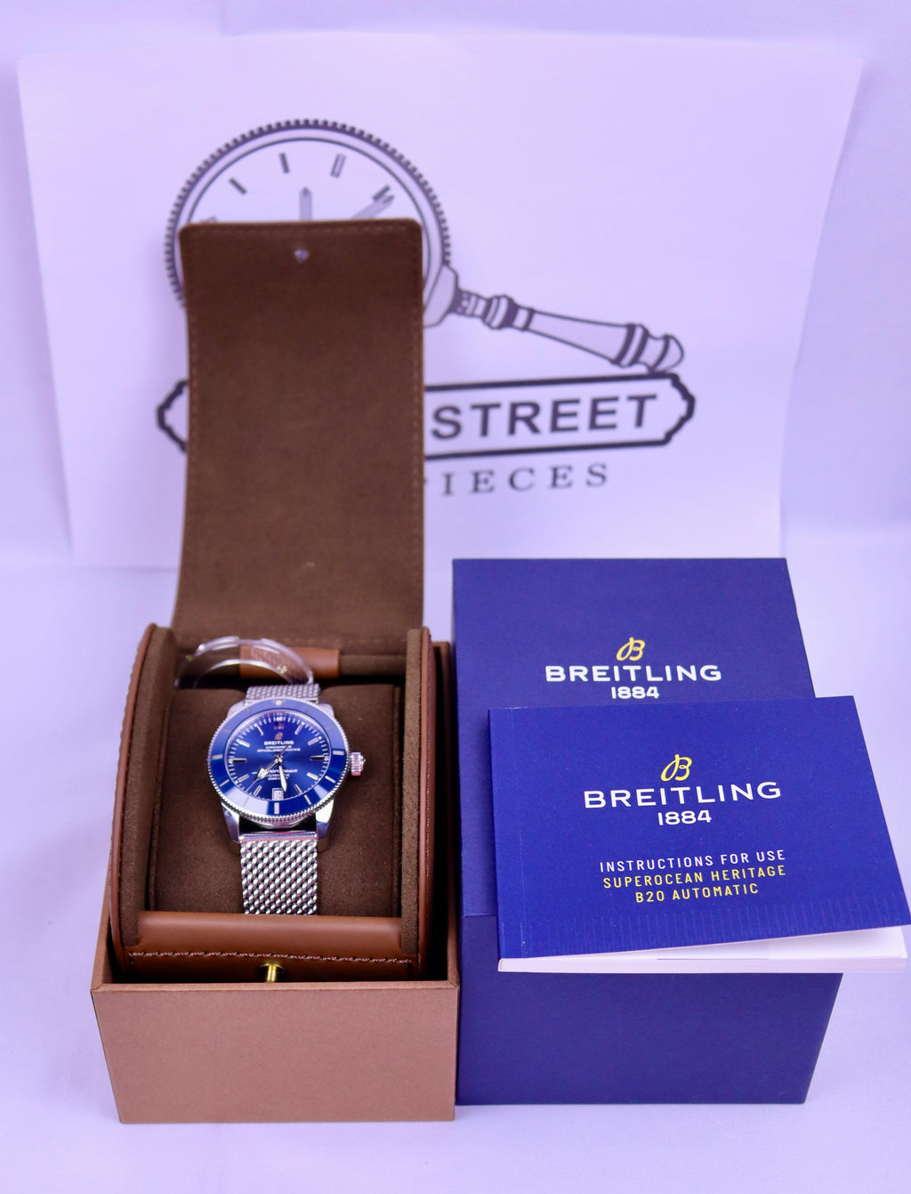 Case #674 — Breitling Superocean Heritage II 42MM Blue Ref. AB2010161C1A1