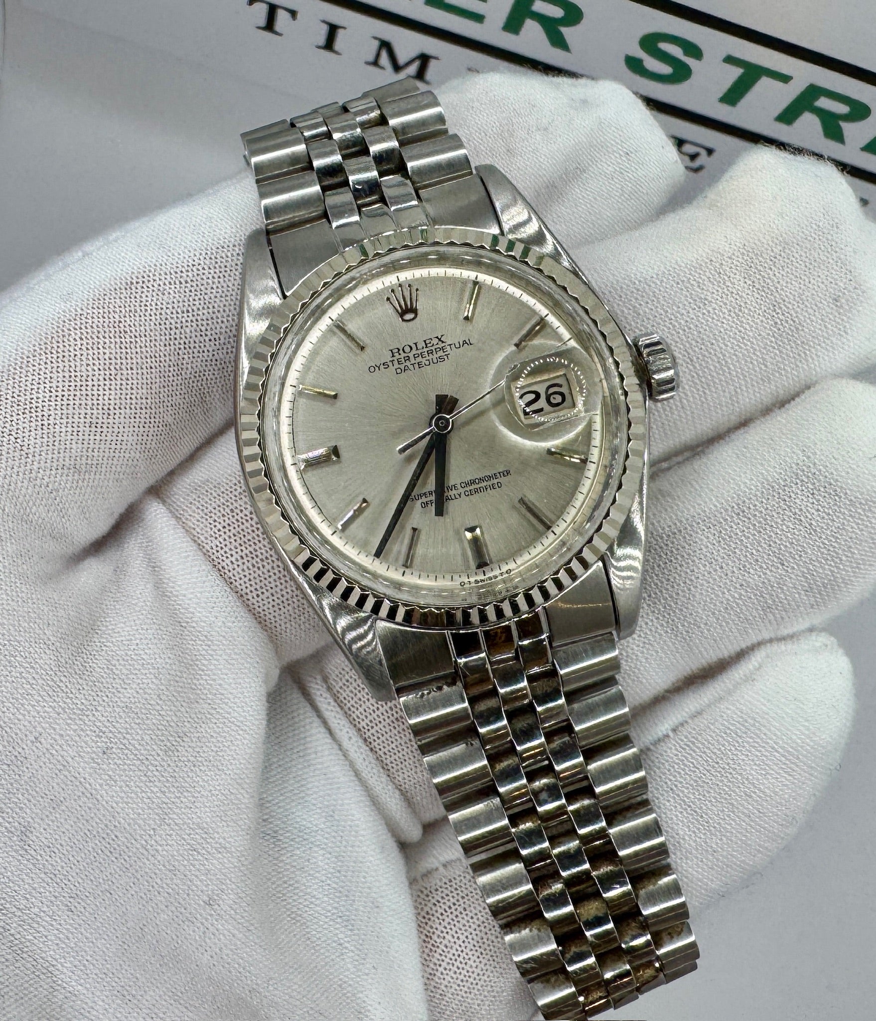 Case #65 — Rolex Datejust 1601 (1973) — Silver Dial - Tons of Provenance