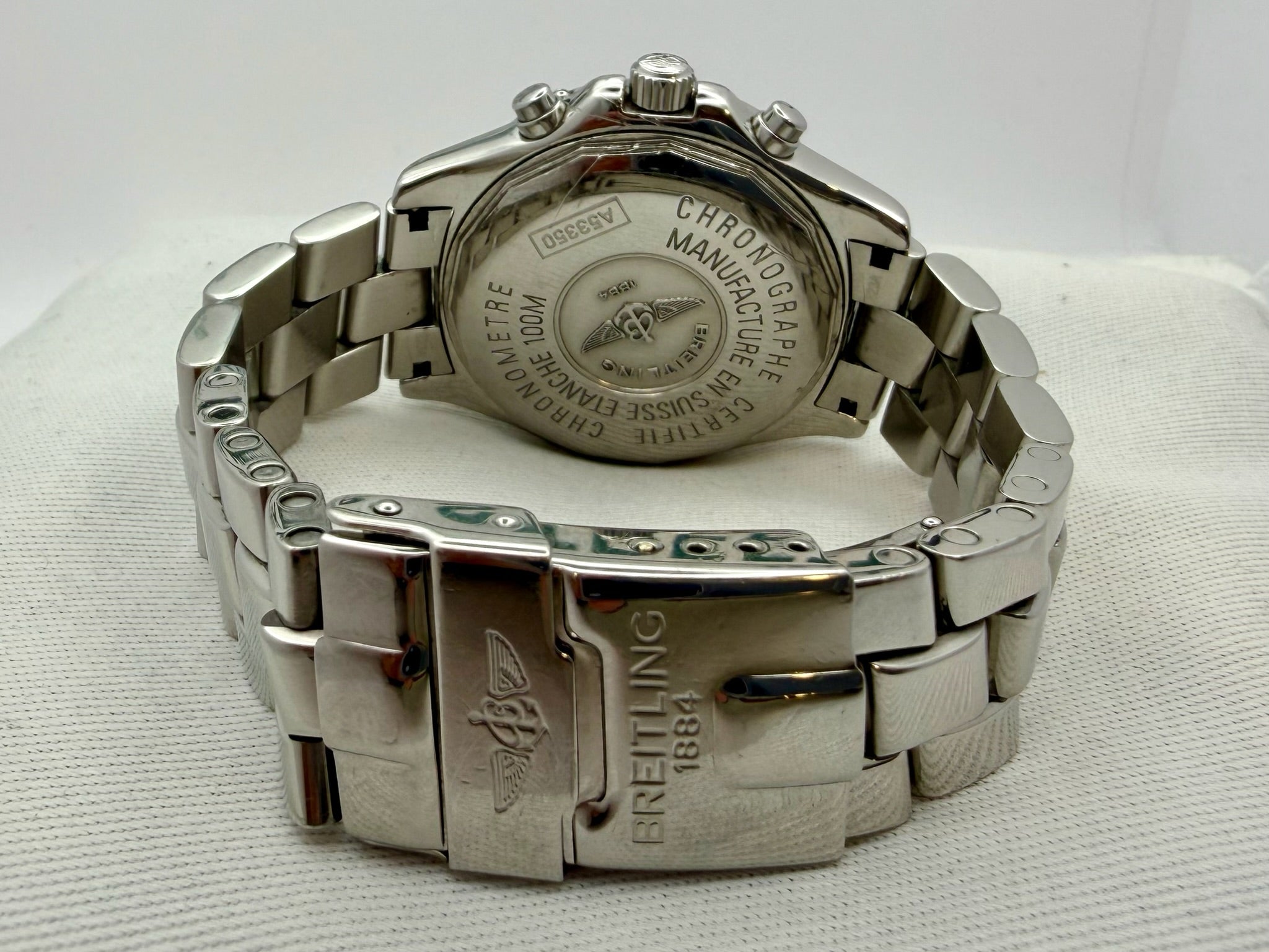 Case #101: Breitling Chronograph A53350 – Quartz