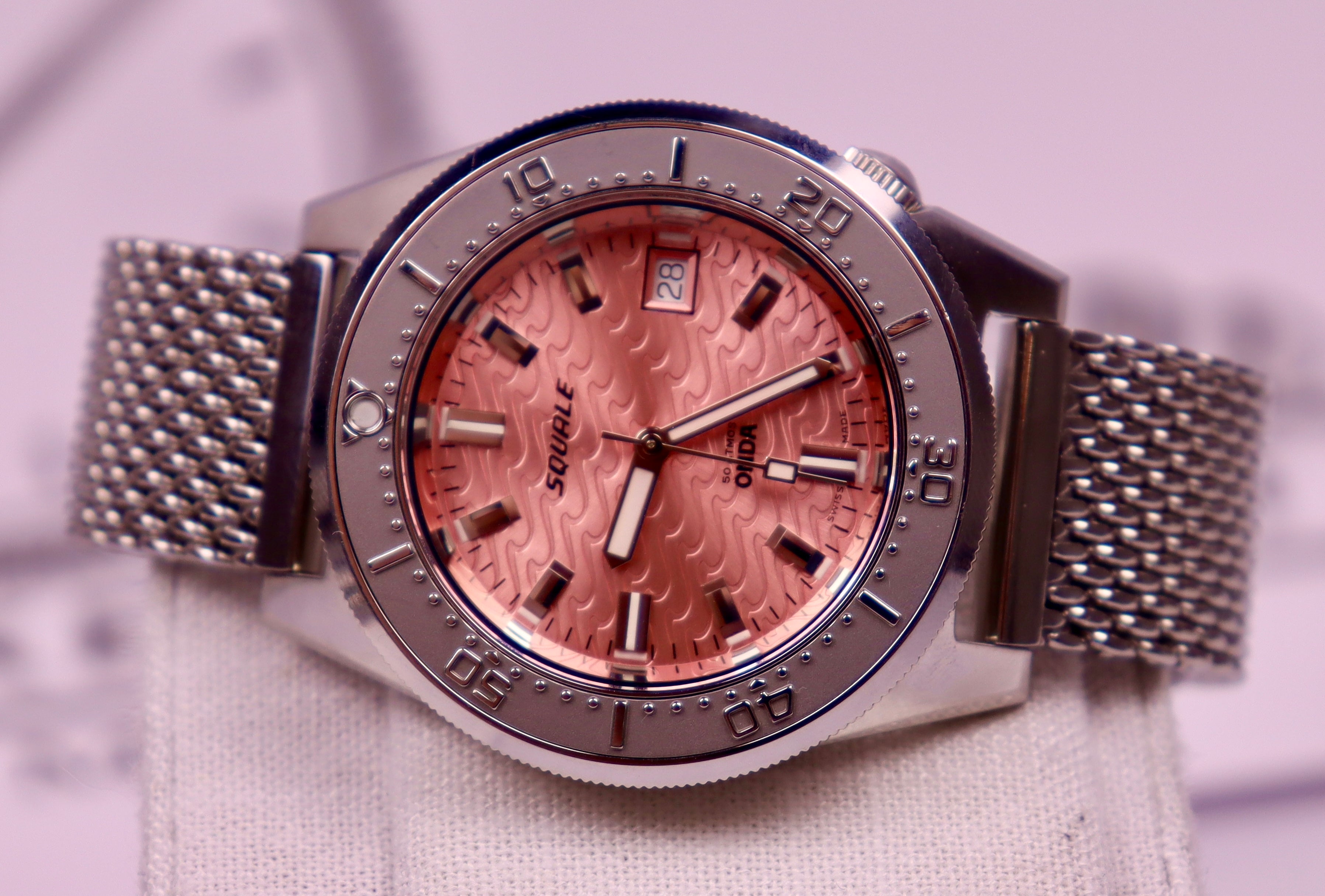Case #133 — Squale 1521 Onda Rosa “Pink Wave Dial”