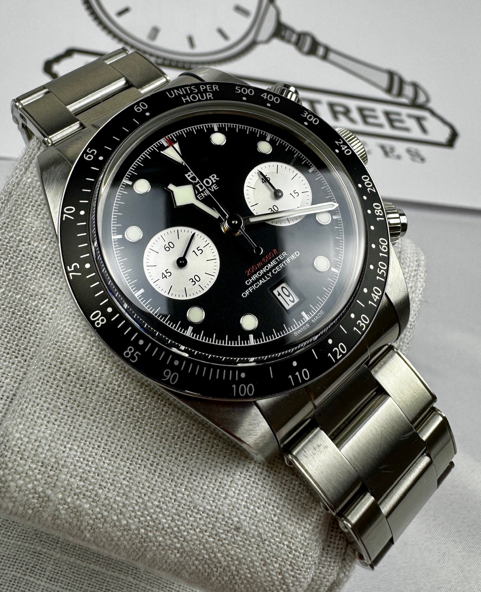 Case #58-  Pre-Owned Tudor Black Bay Chronograph Ref. M79360N —
