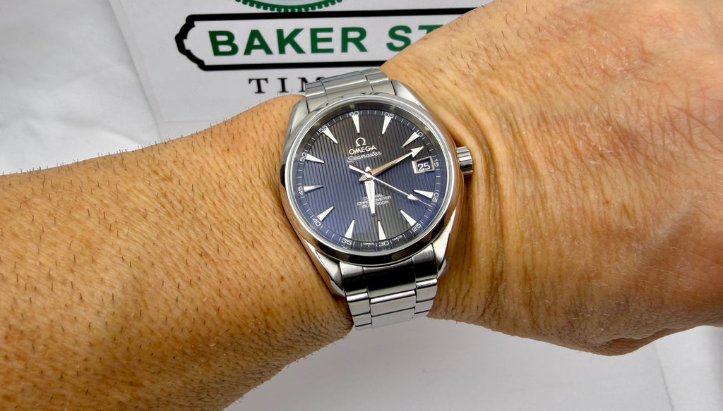 Case #273 — Omega Seamaster Aqua Terra 38.5mm Anthracite Teak Dial