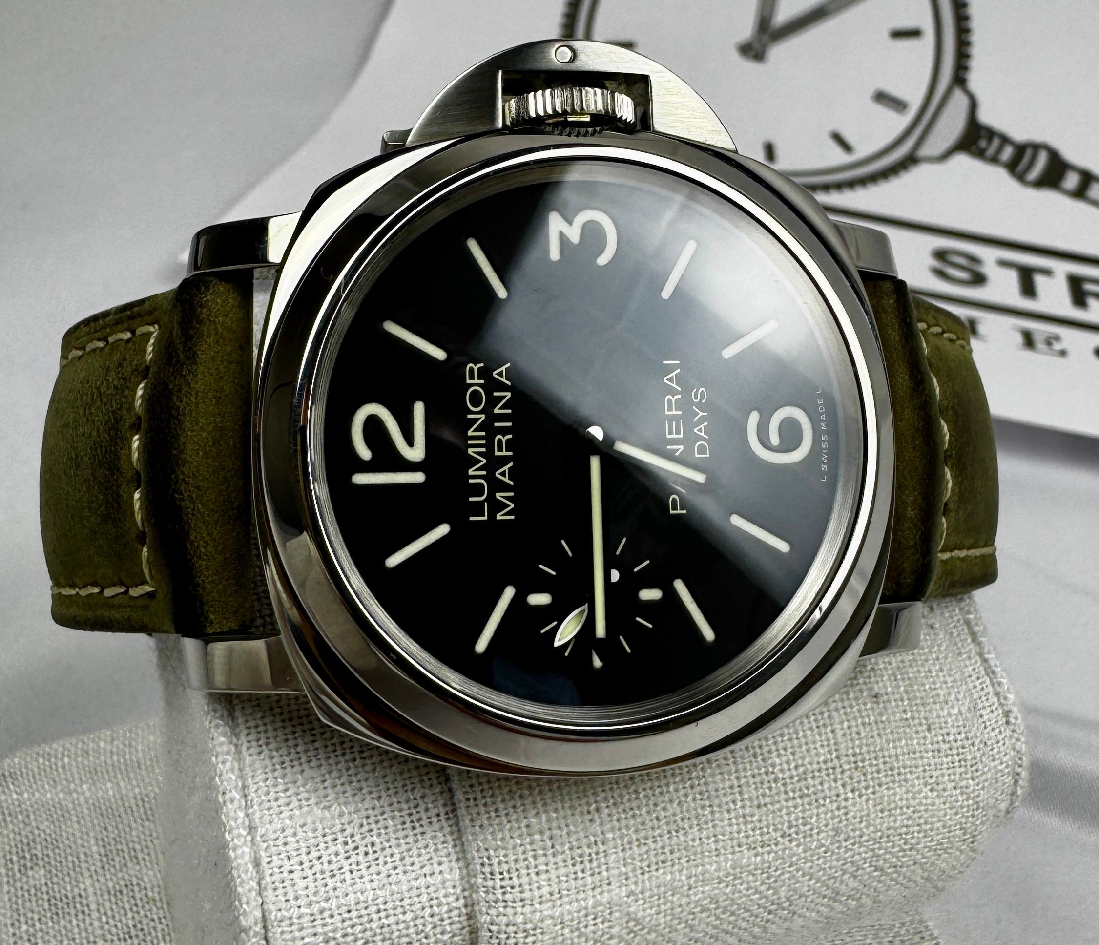 Case# 064 - Panerai Luminor Marina 8 Days - Reference: PAM 00510