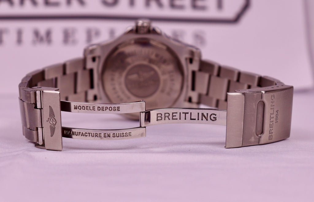 Case #342 — Breitling Avenger Seawolf Black Ref. A17331