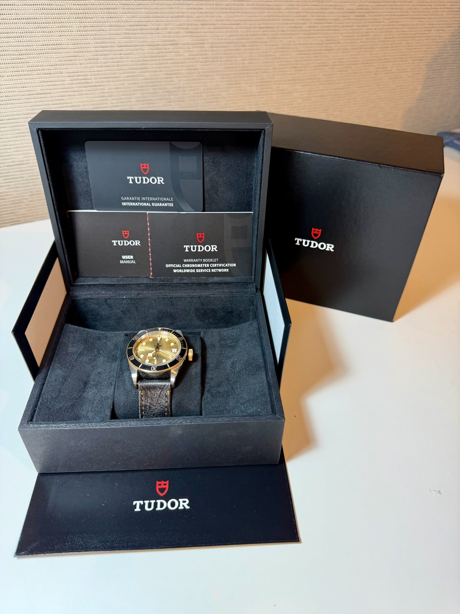 Case #107: Tudor Black Bay Heritage Two-Tone Champagne Dial 79733N