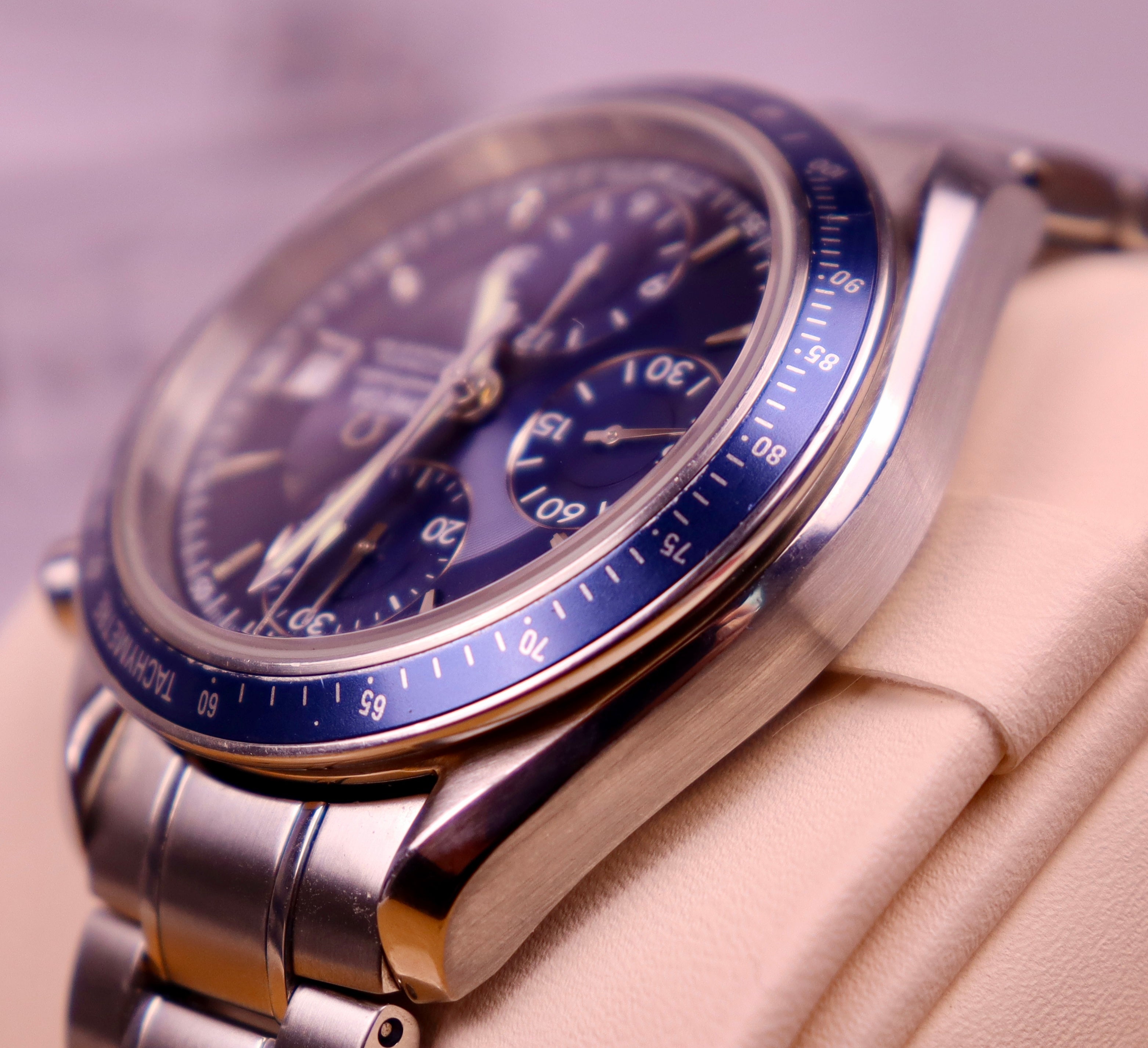 Case #288 — Omega Speedmaster Date Blue Ref. 3212.80.00
